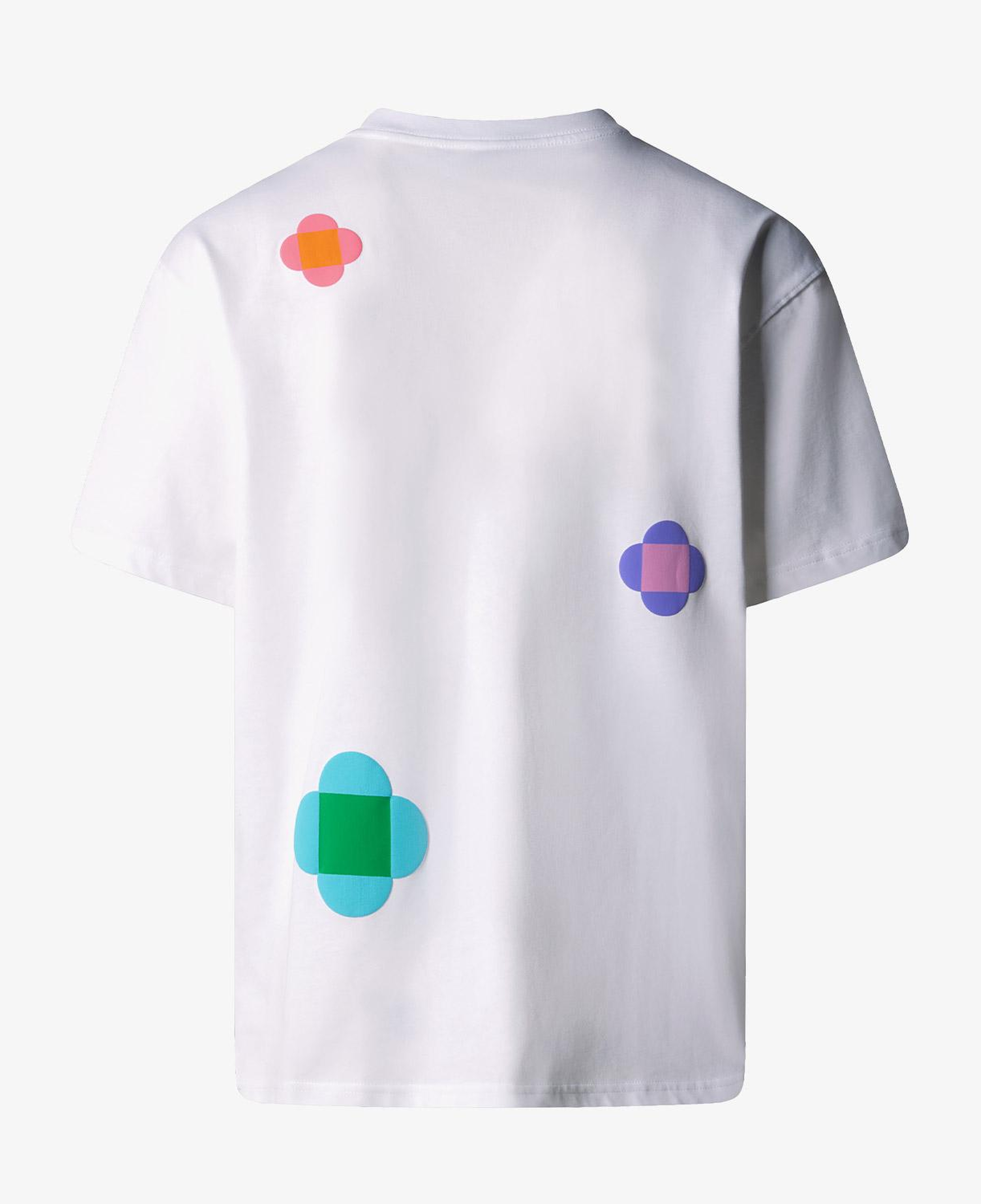 The North Face Yinka Ilori Lets Blosso Together Erkek Beyaz T-Shirt