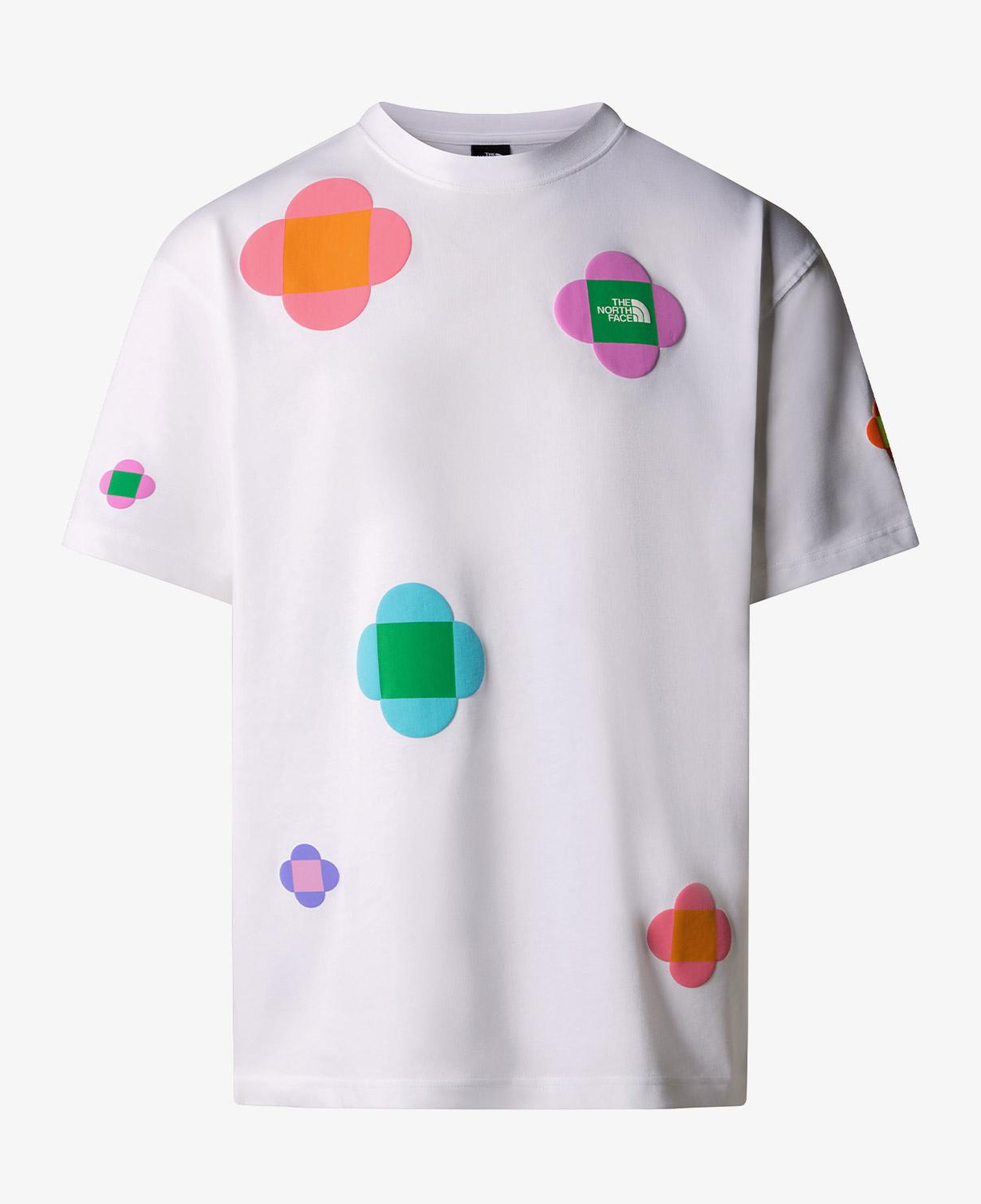 The North Face Yinka Ilori Lets Blosso Together Erkek Beyaz T-Shirt