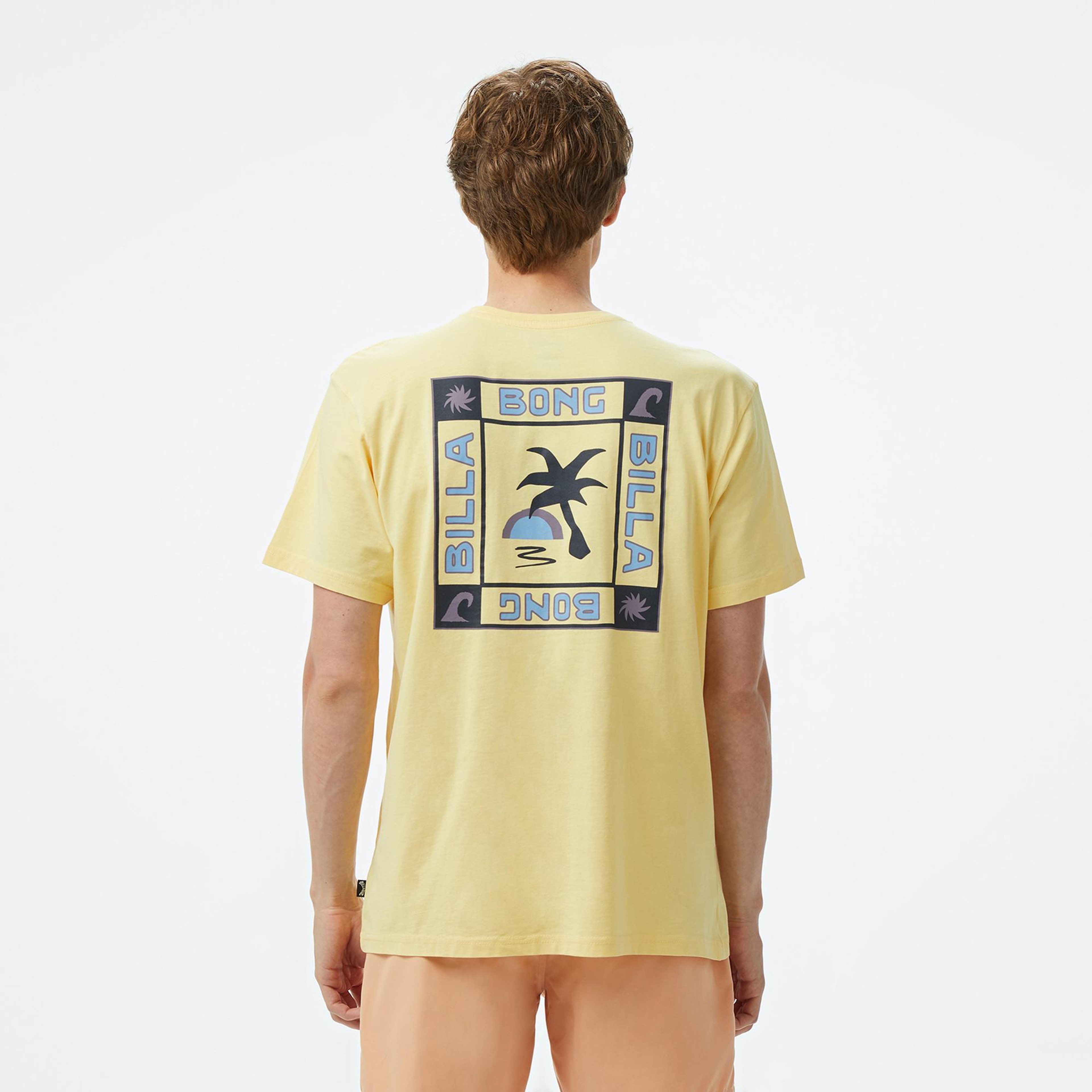 Billabong Window Premium Erkek Sarı T-Shirt