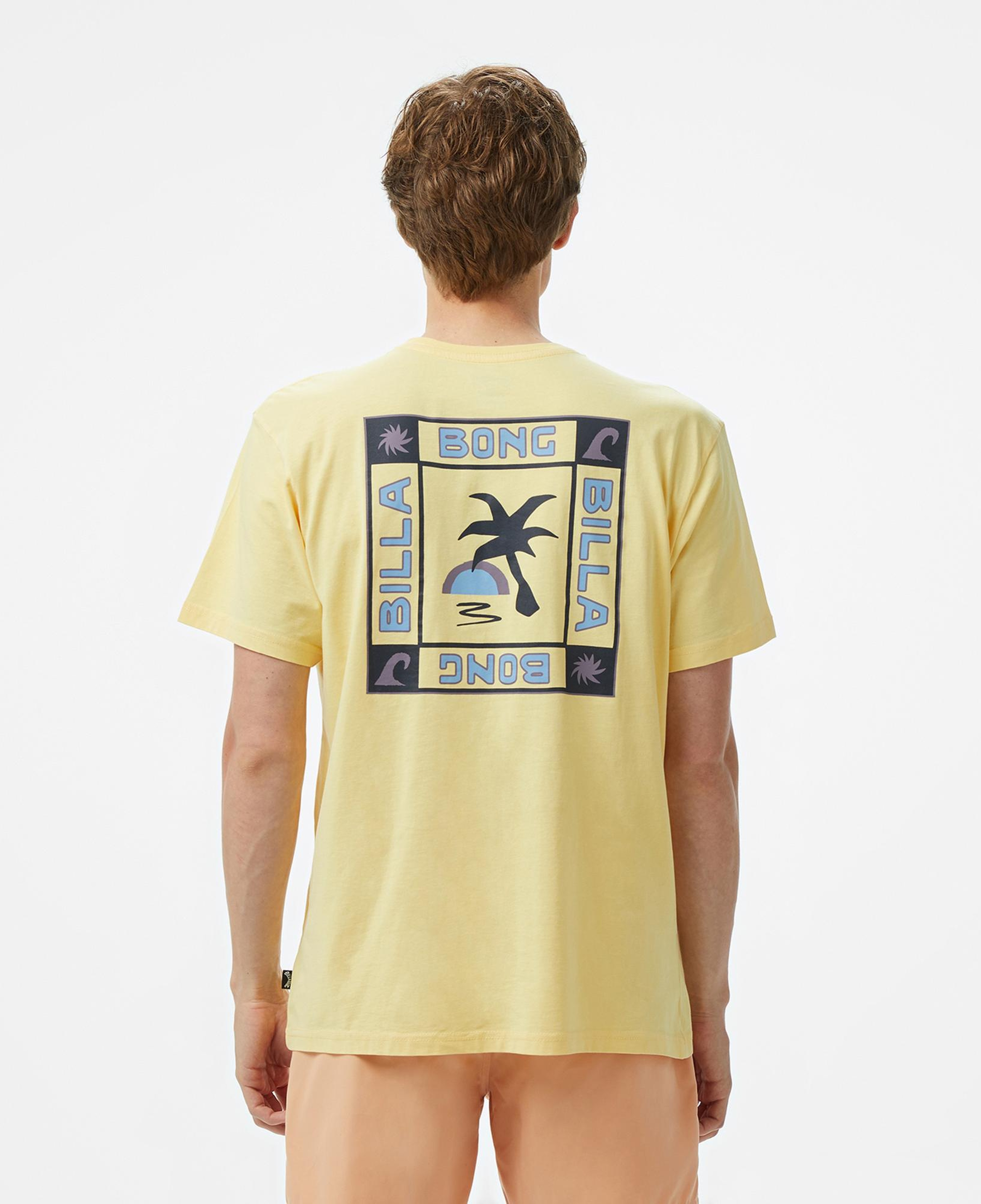 Billabong Window Premium Erkek Sarı T-Shirt