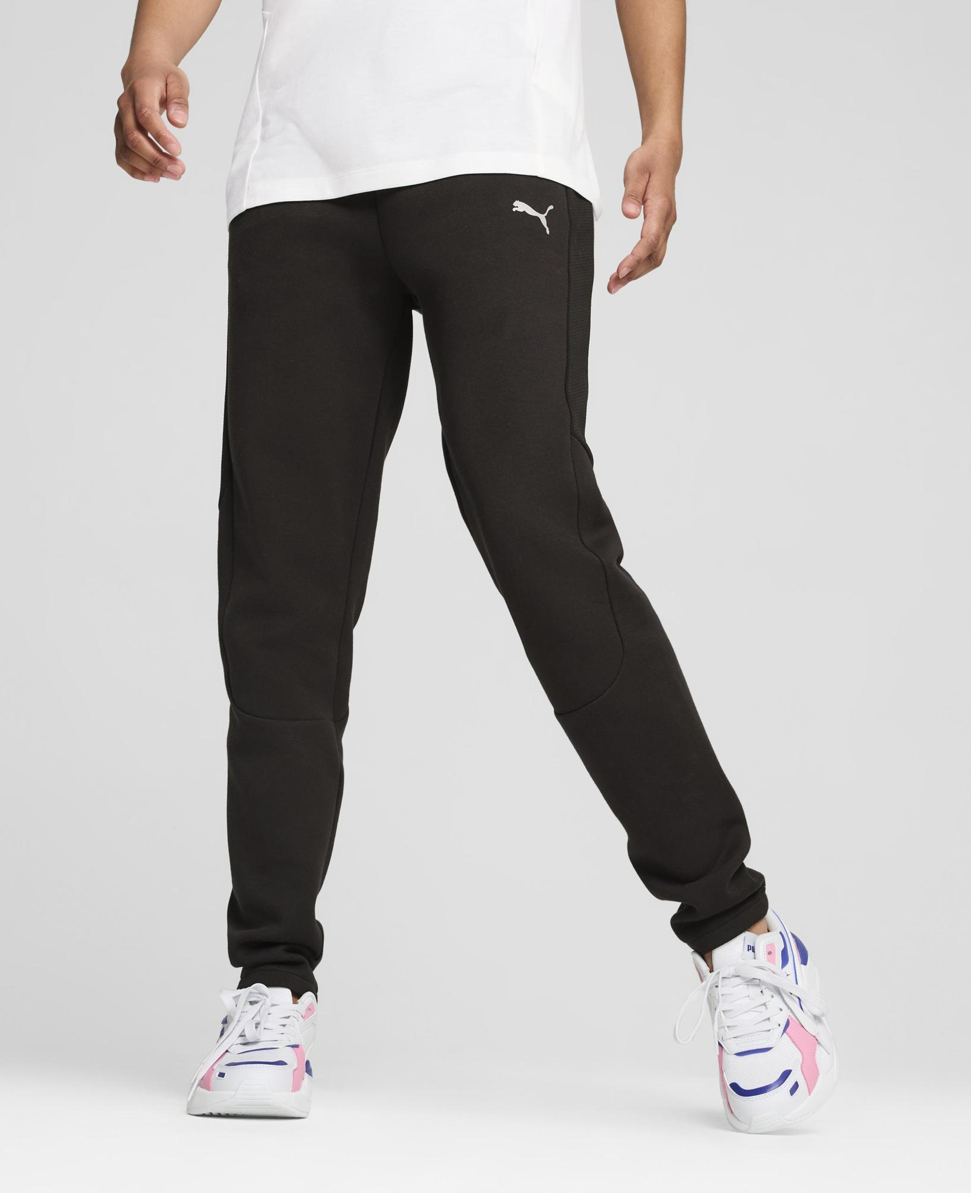 Puma Evostripe Kadın Siyah Günlük Eşofman Altı