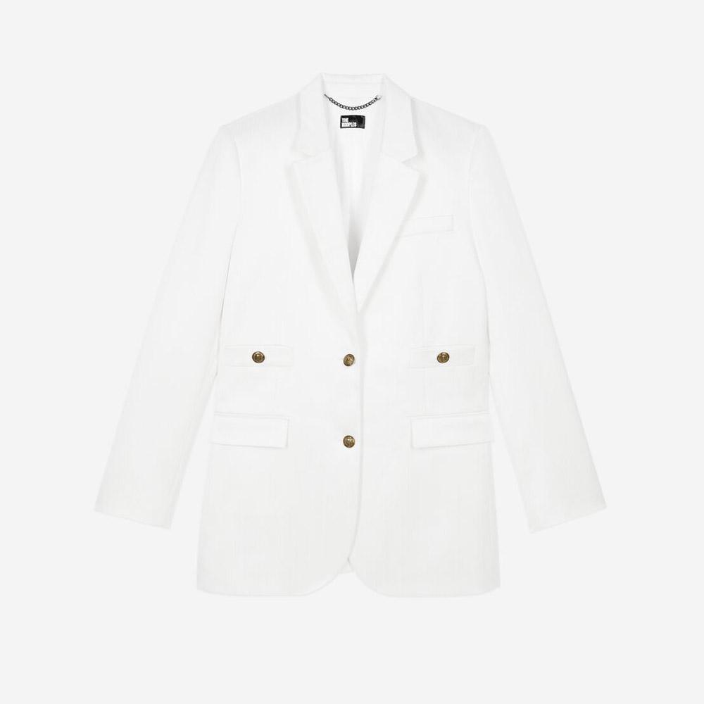 The Kooples Kadın Beyaz Ceket