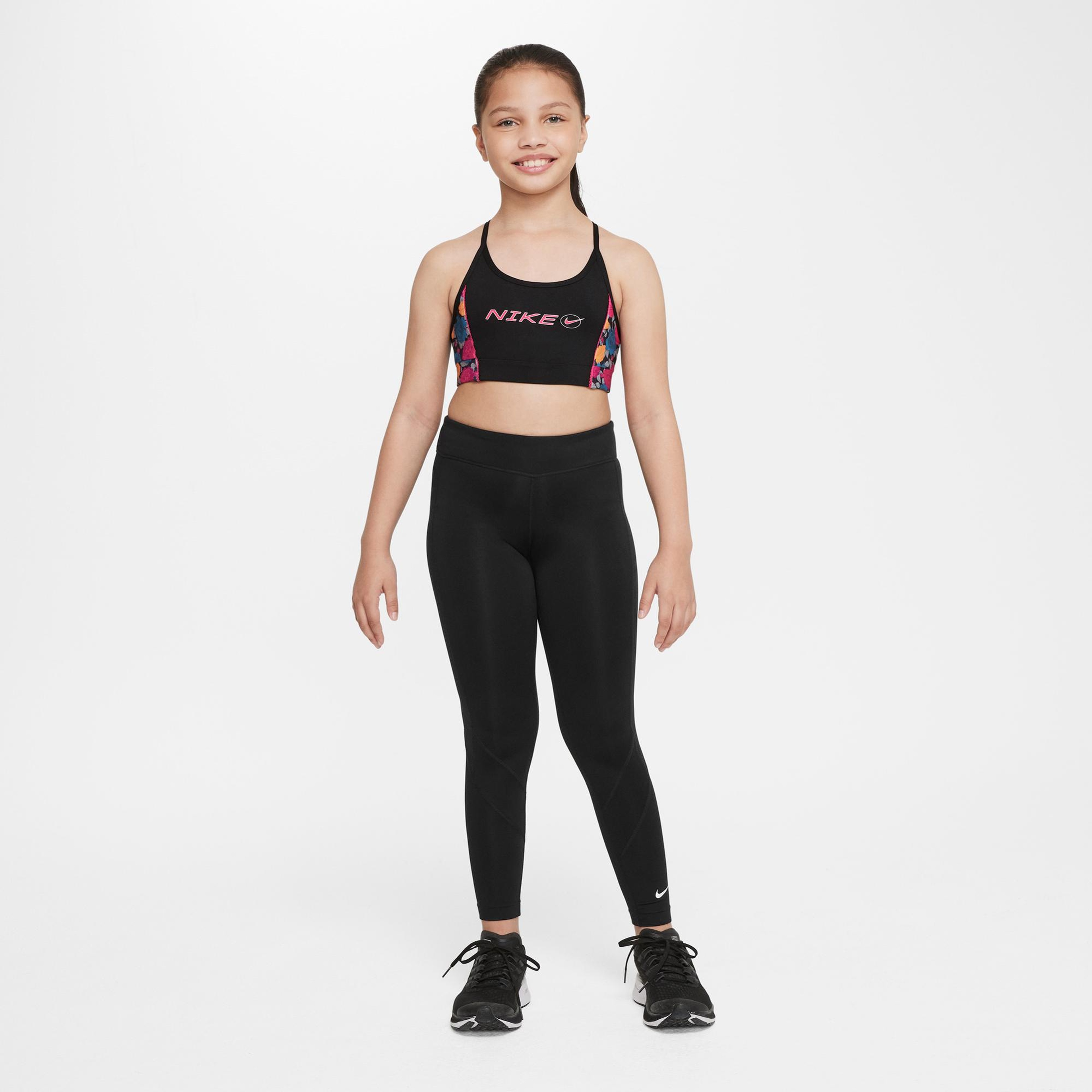 Nike Indy Iconclash Çocuk Siyah Bra