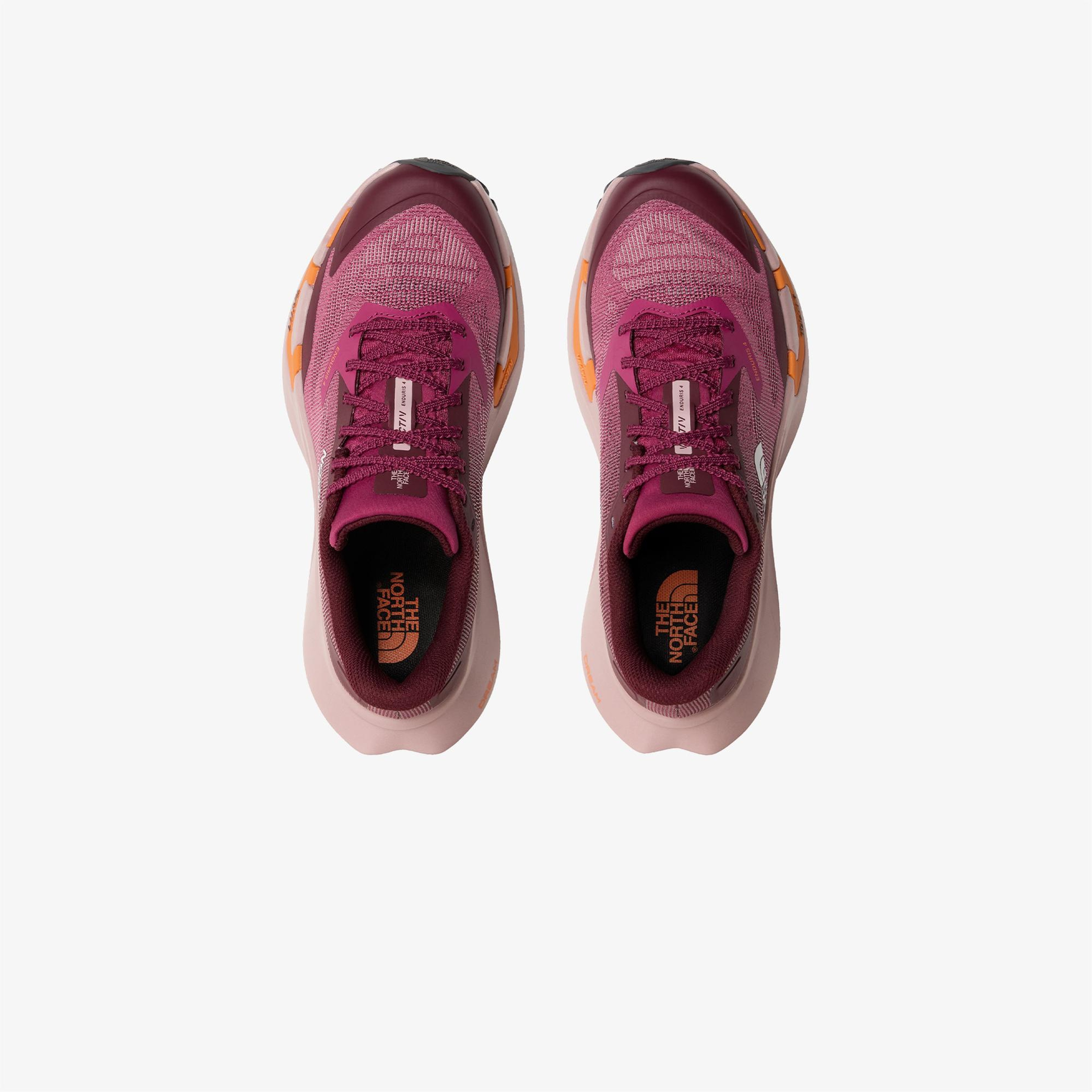 The North Face Vectiv Enduris 4 Kadın Bordo Koşu Ayakkabısı