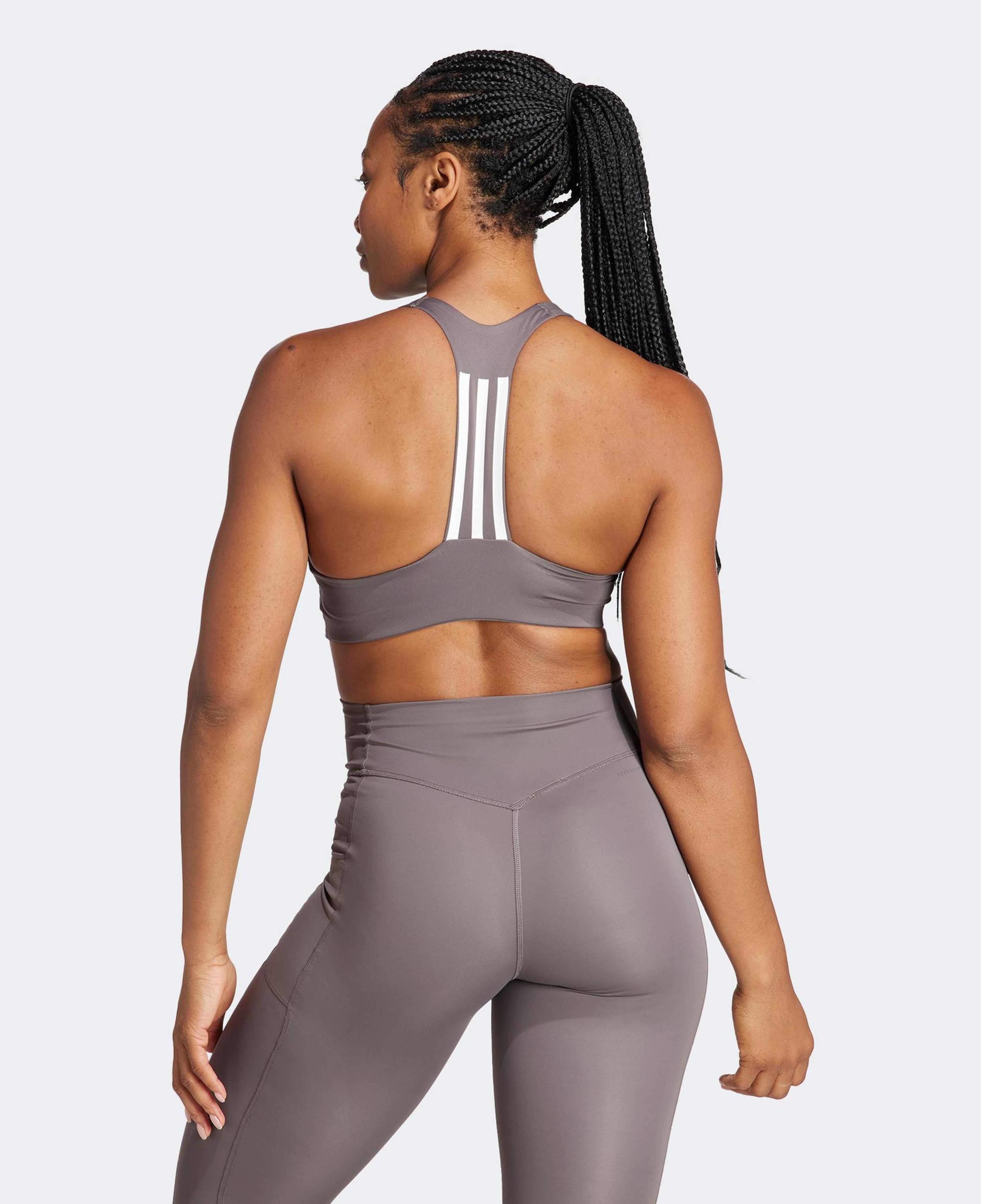 adidas Pwim Ms Bra Kadın Gri Antrenman Bra