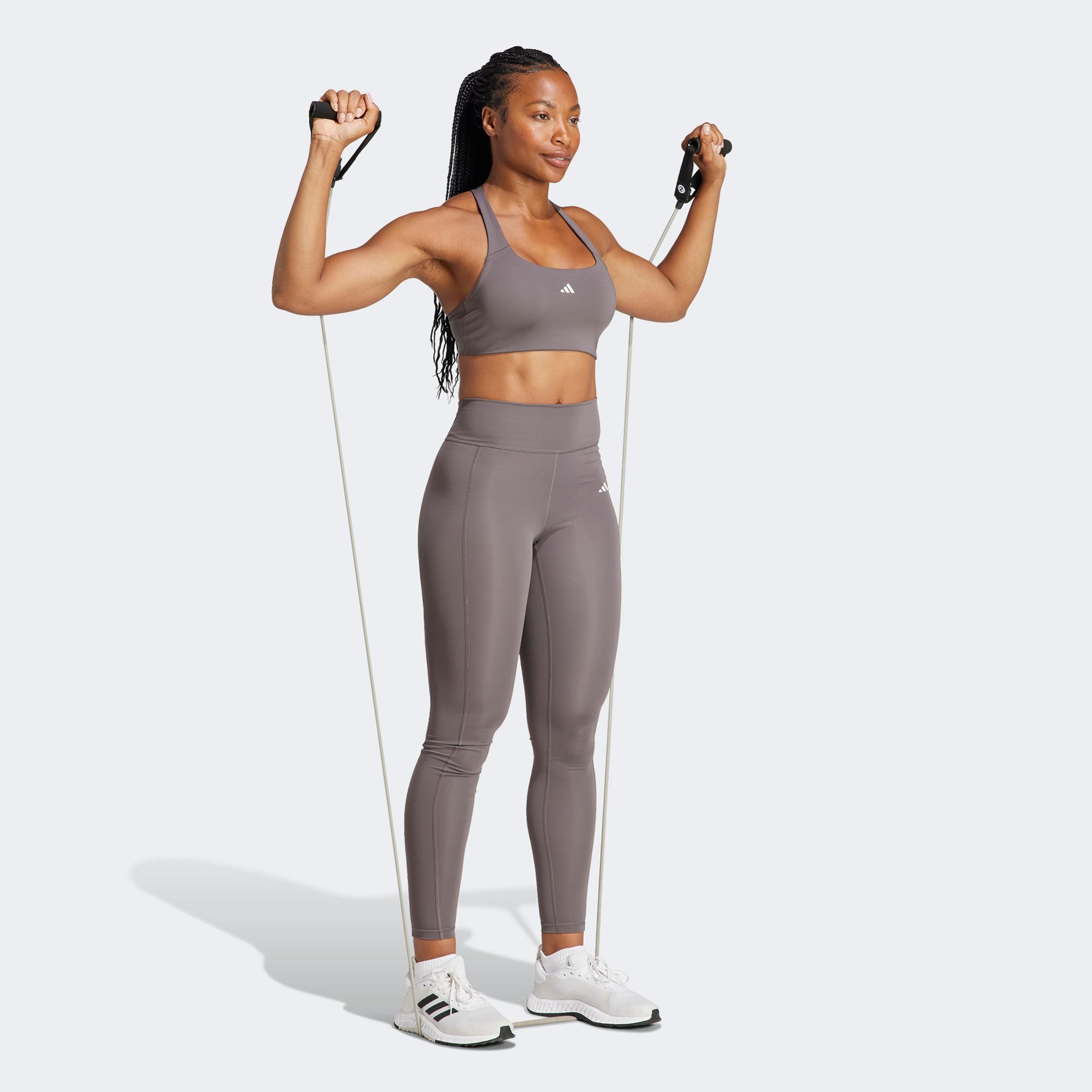 adidas Pwim Ms Bra Kadın Gri Antrenman Bra