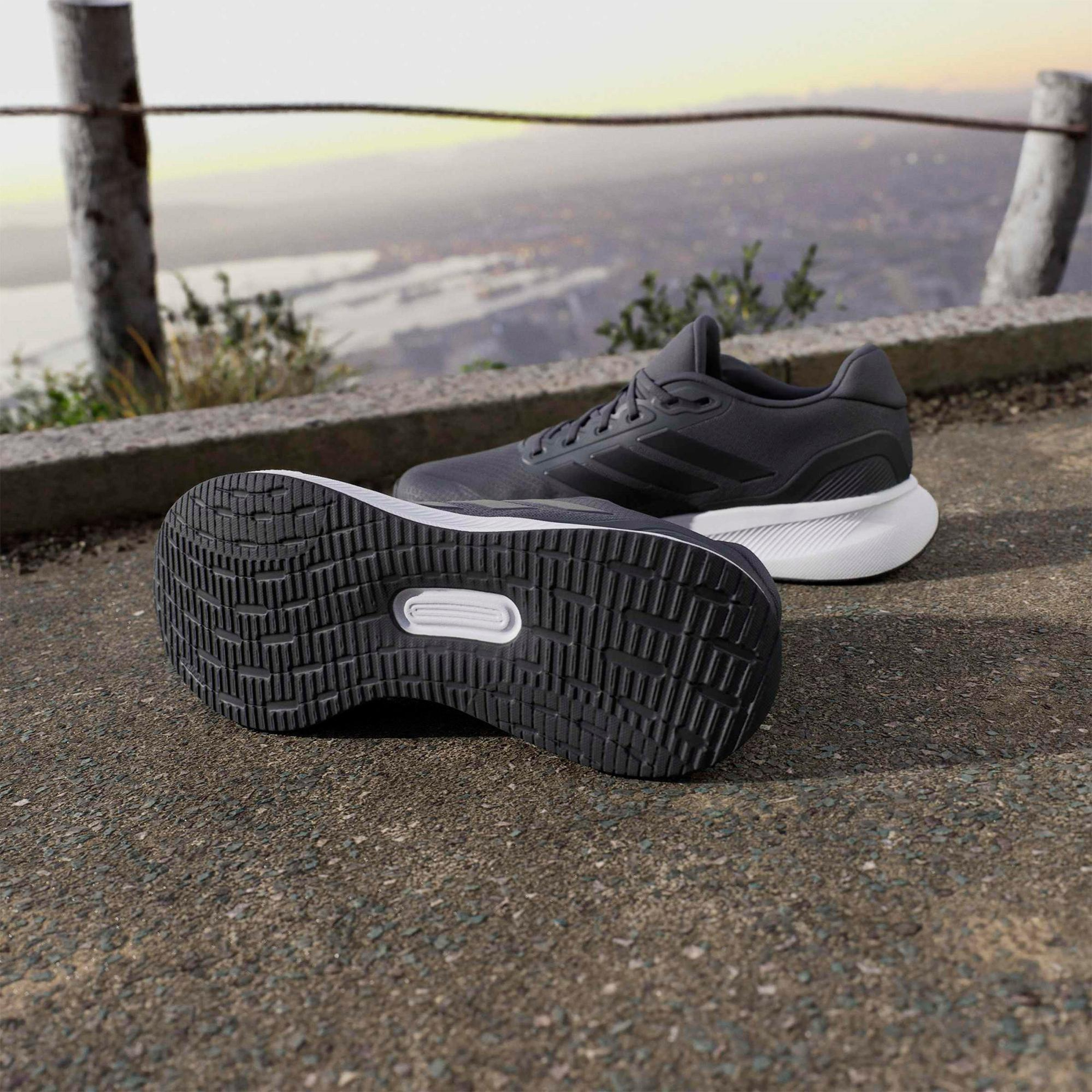 adidas Runfalcon 5 Erkek Gri Koşu Ayakkabısı