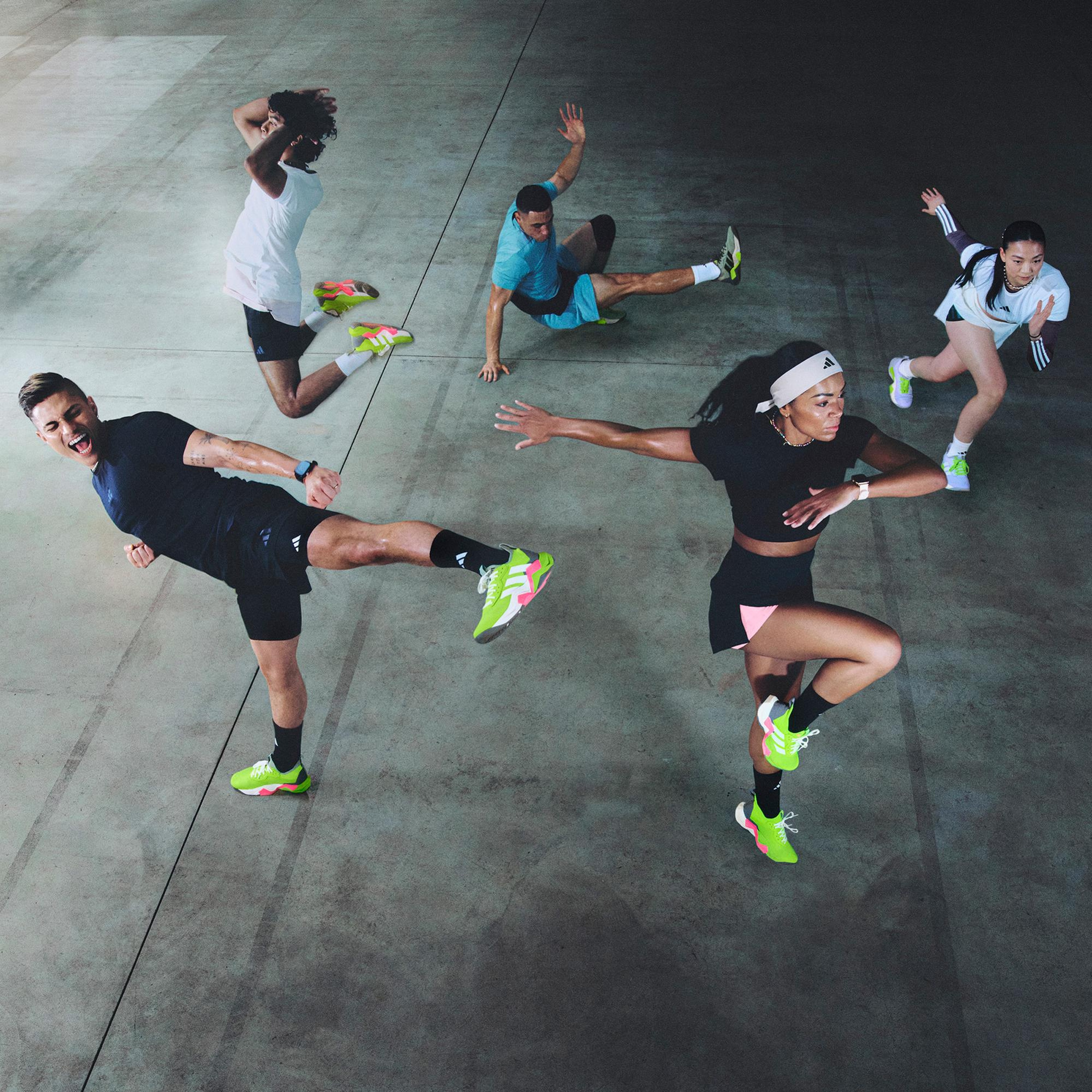 adidas Rapidmove Adv 2 Erkek Yeşil Antrenman Ayakkabısı