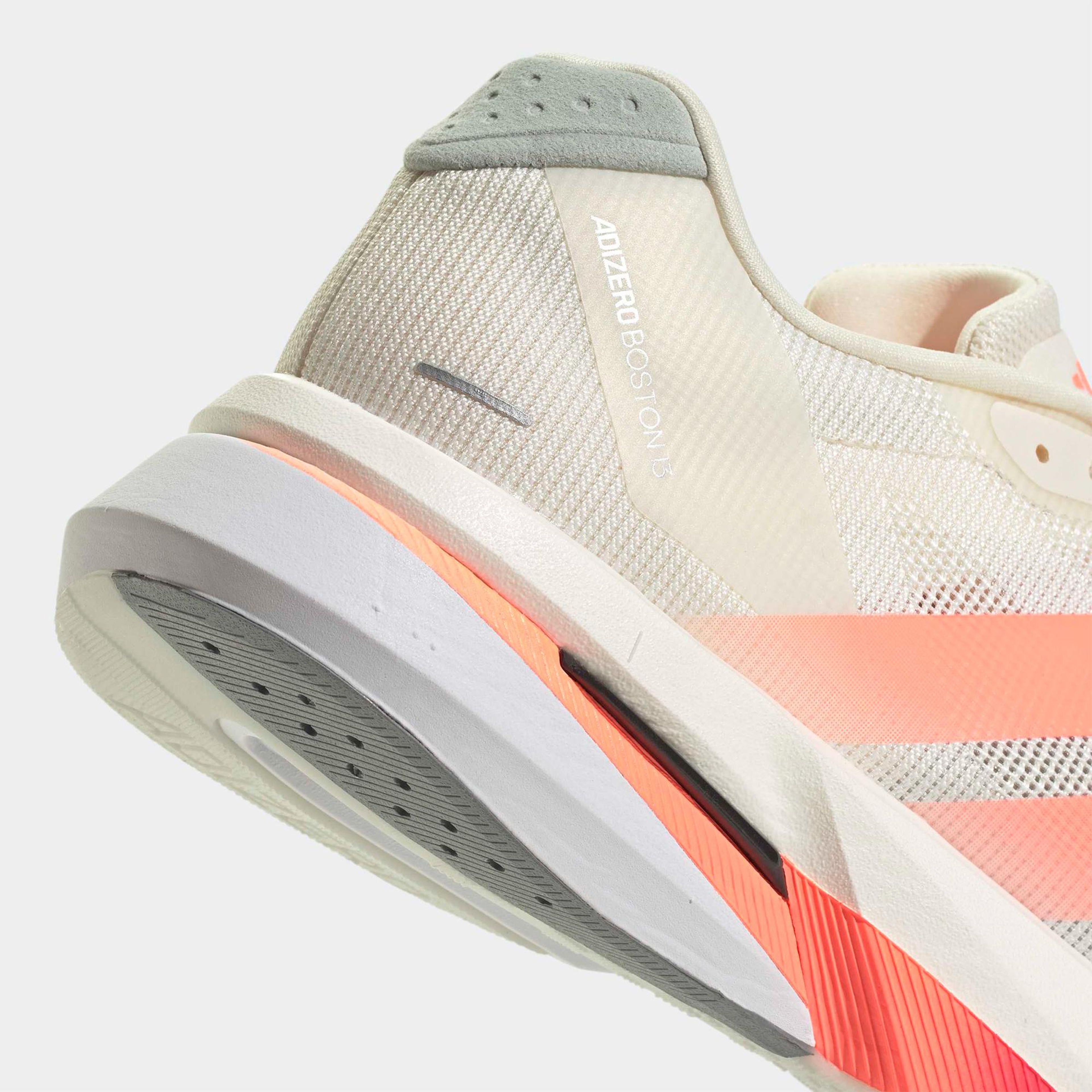 adidas Adizero Boston 13 Erkek Beyaz Koşu Ayakkabısı