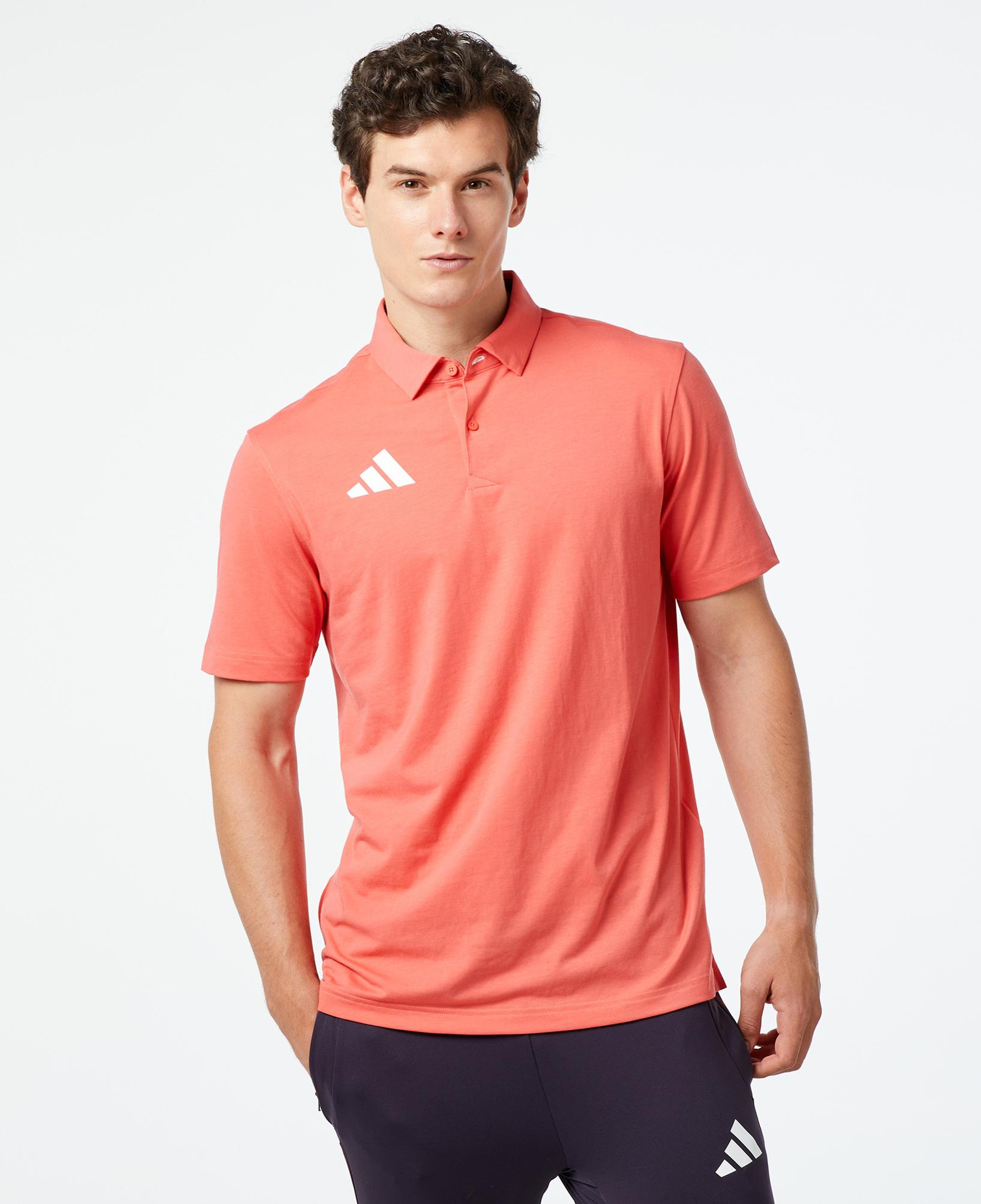adidas Team Türkiye Erkek Turuncu Günlük Polo