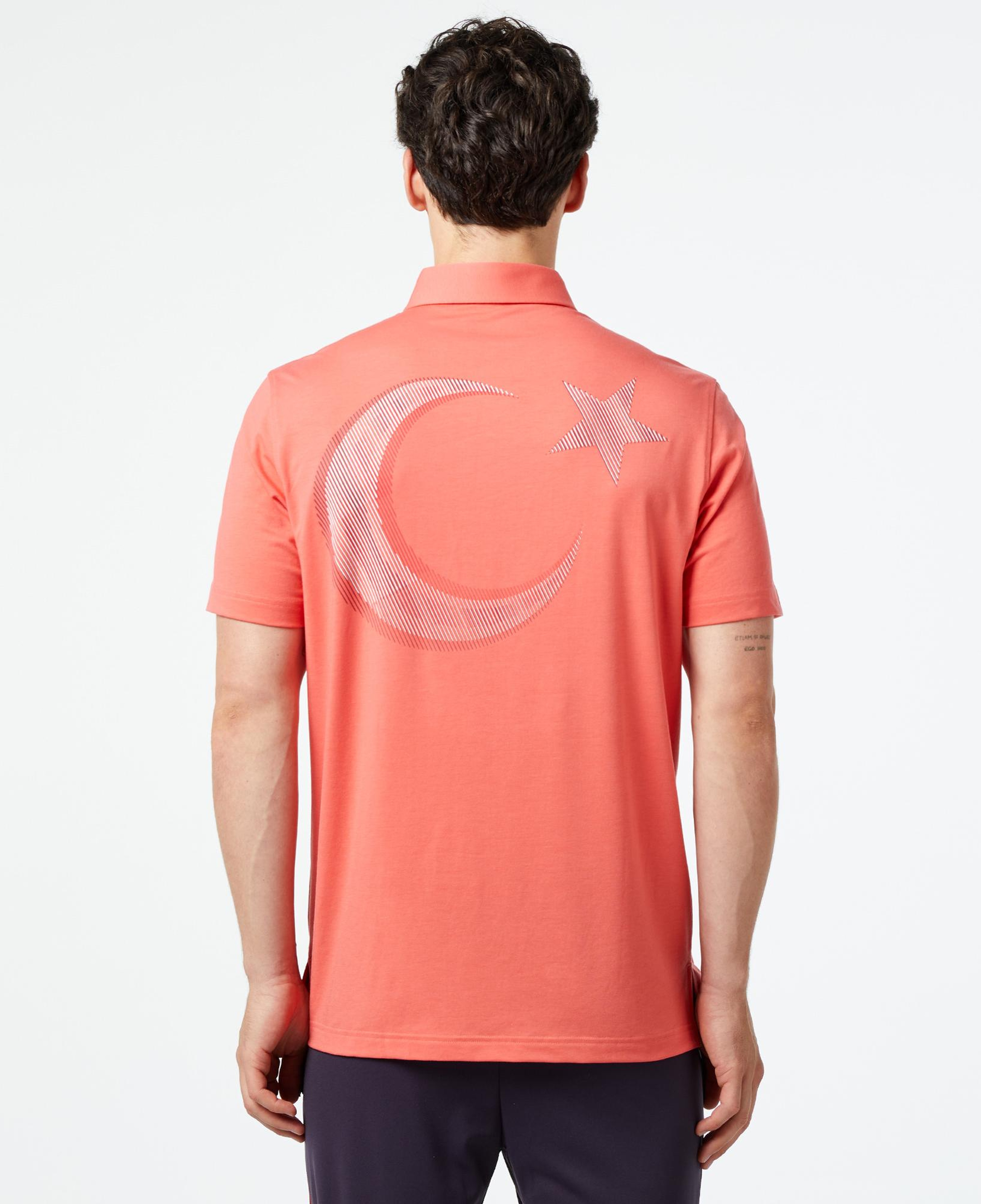 adidas Team Türkiye Erkek Turuncu Günlük Polo