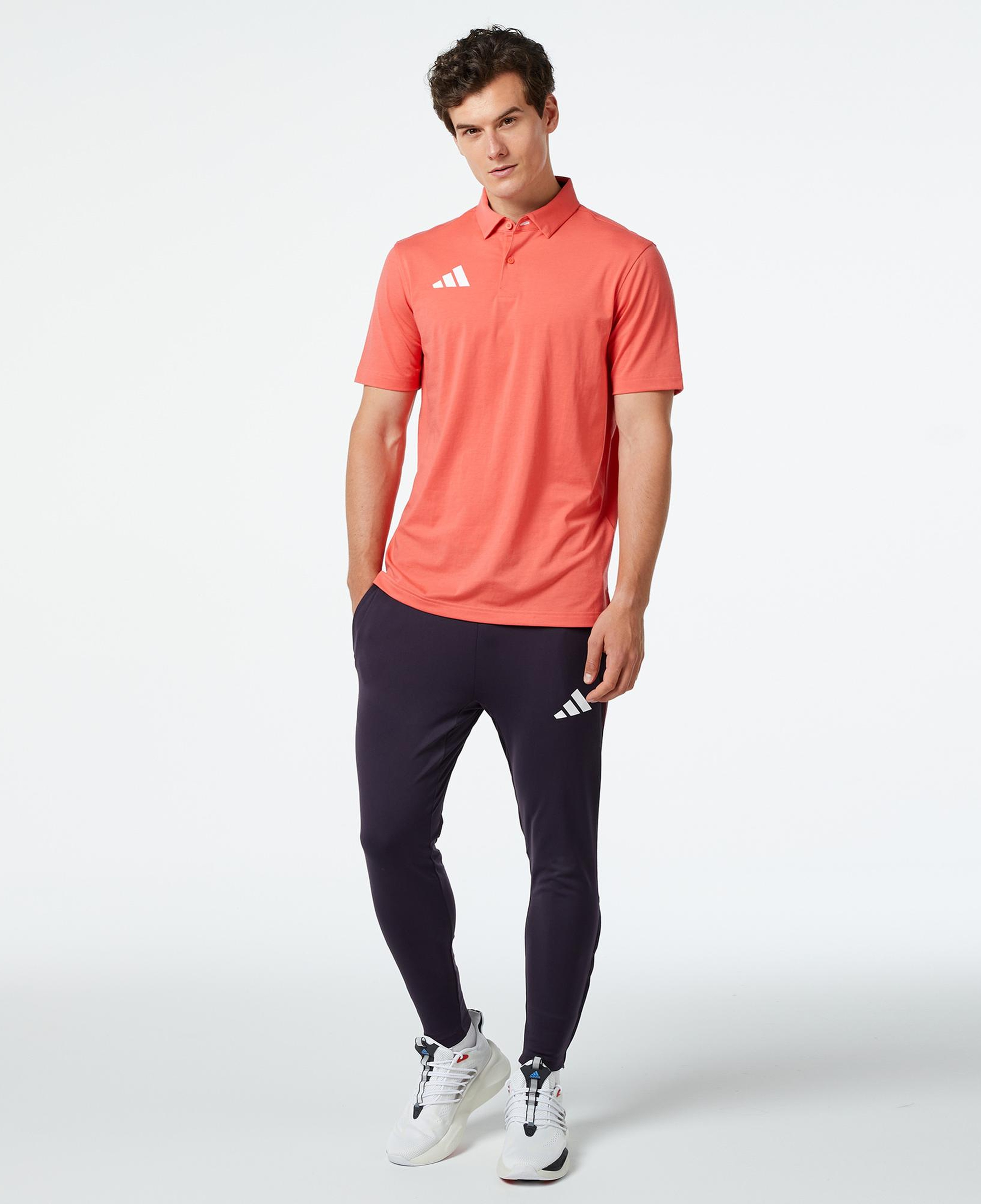 adidas Team Türkiye Erkek Turuncu Günlük Polo