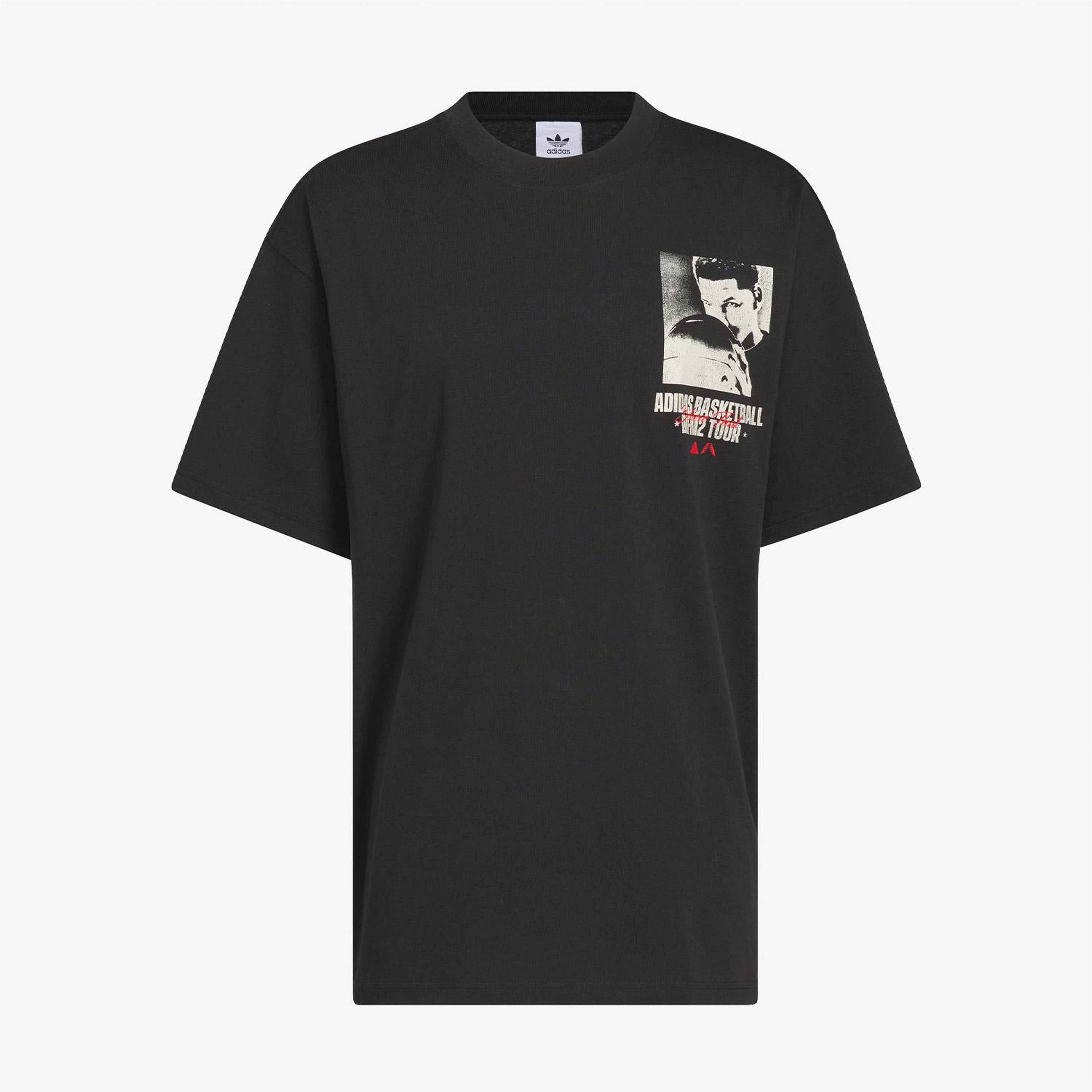 adidas Anthony Edwards Graphic Erkek Siyah Günlük T-Shirt