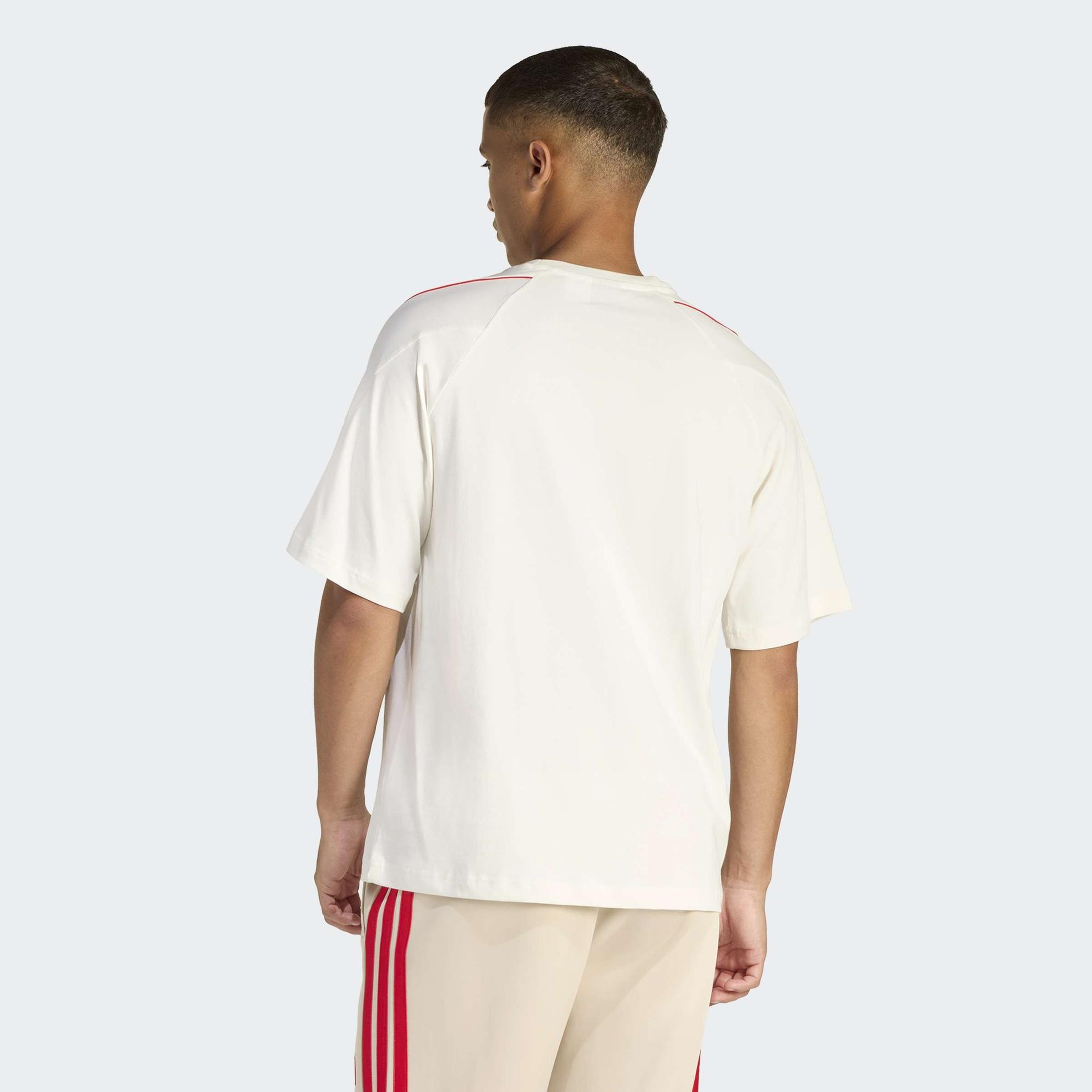 adidas Stadium Erkek Beyaz Antrenman T-Shirt