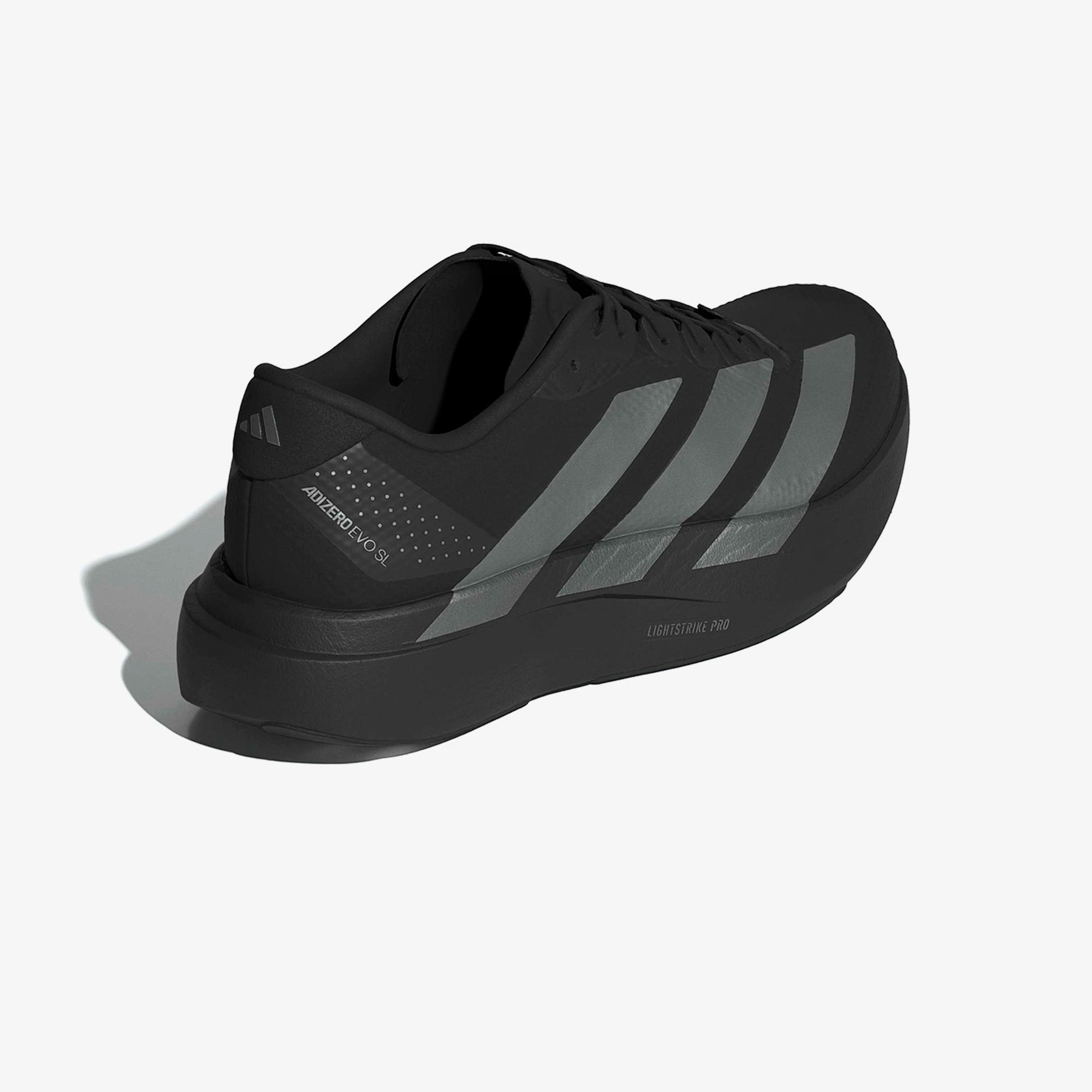 adidas Adizero Evo Sl Erkek Siyah Koşu Ayakkabısı