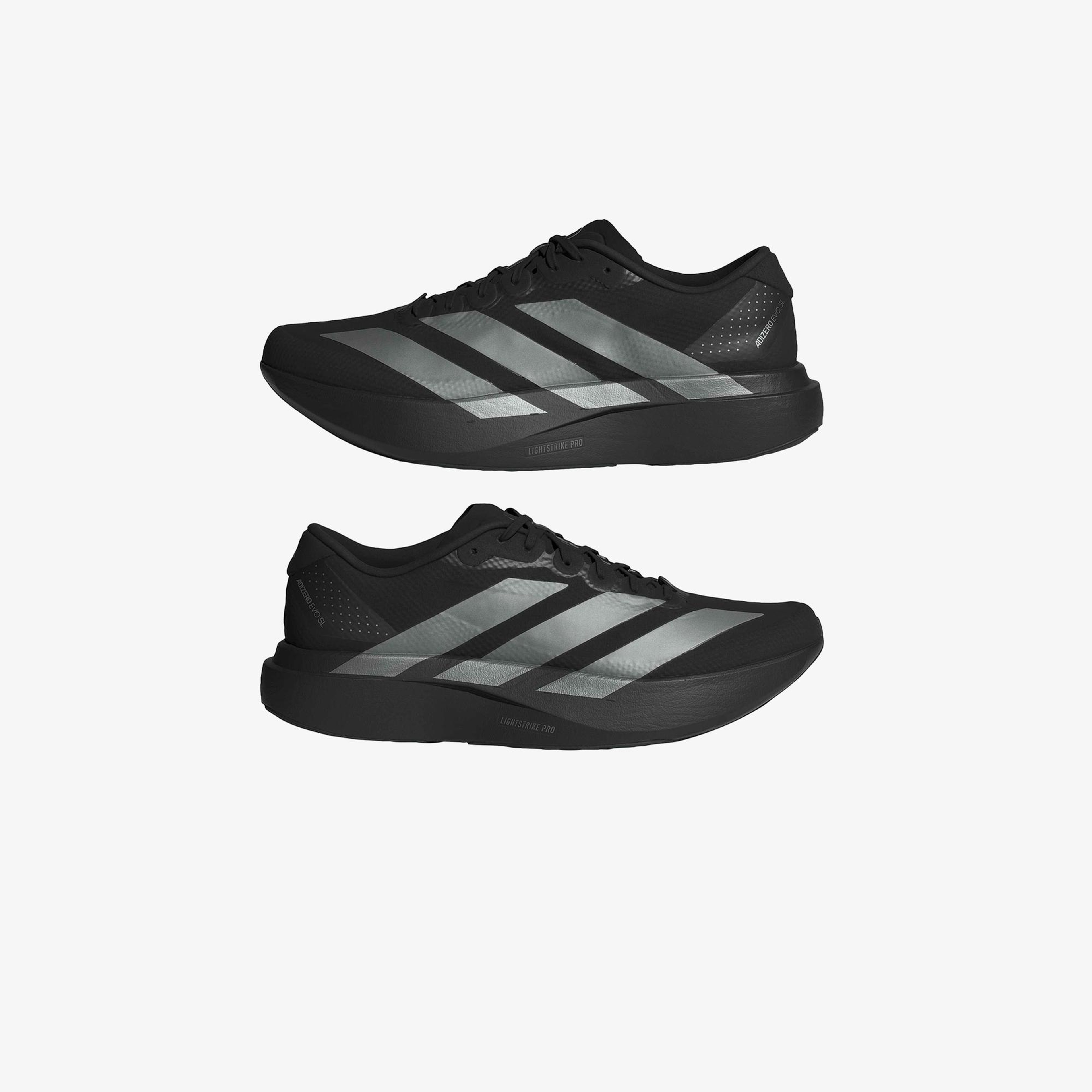 adidas Adizero Evo Sl Erkek Siyah Koşu Ayakkabısı