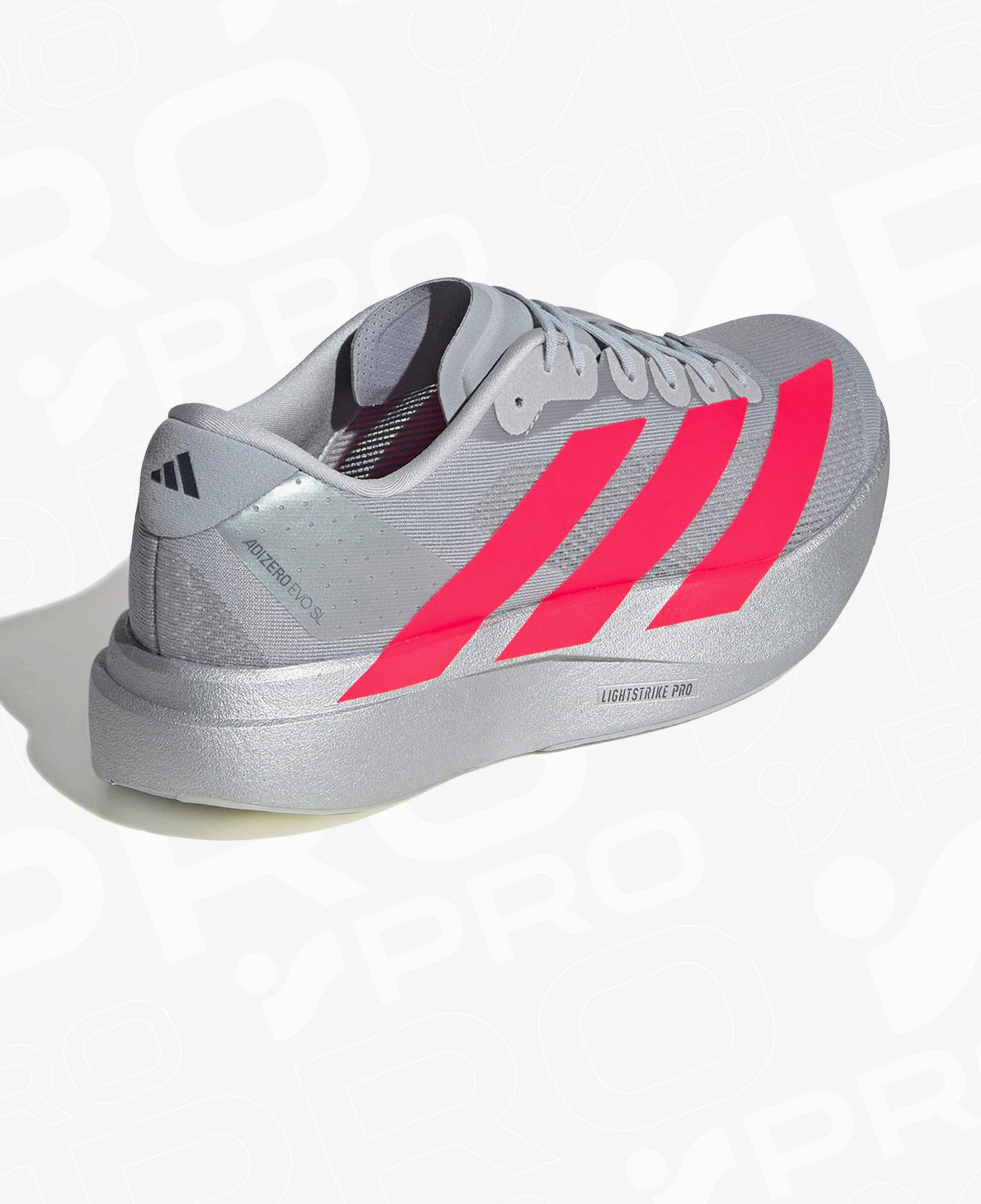 adidas Adizero Evo Sl Erkek Gri Koşu Ayakkabısı