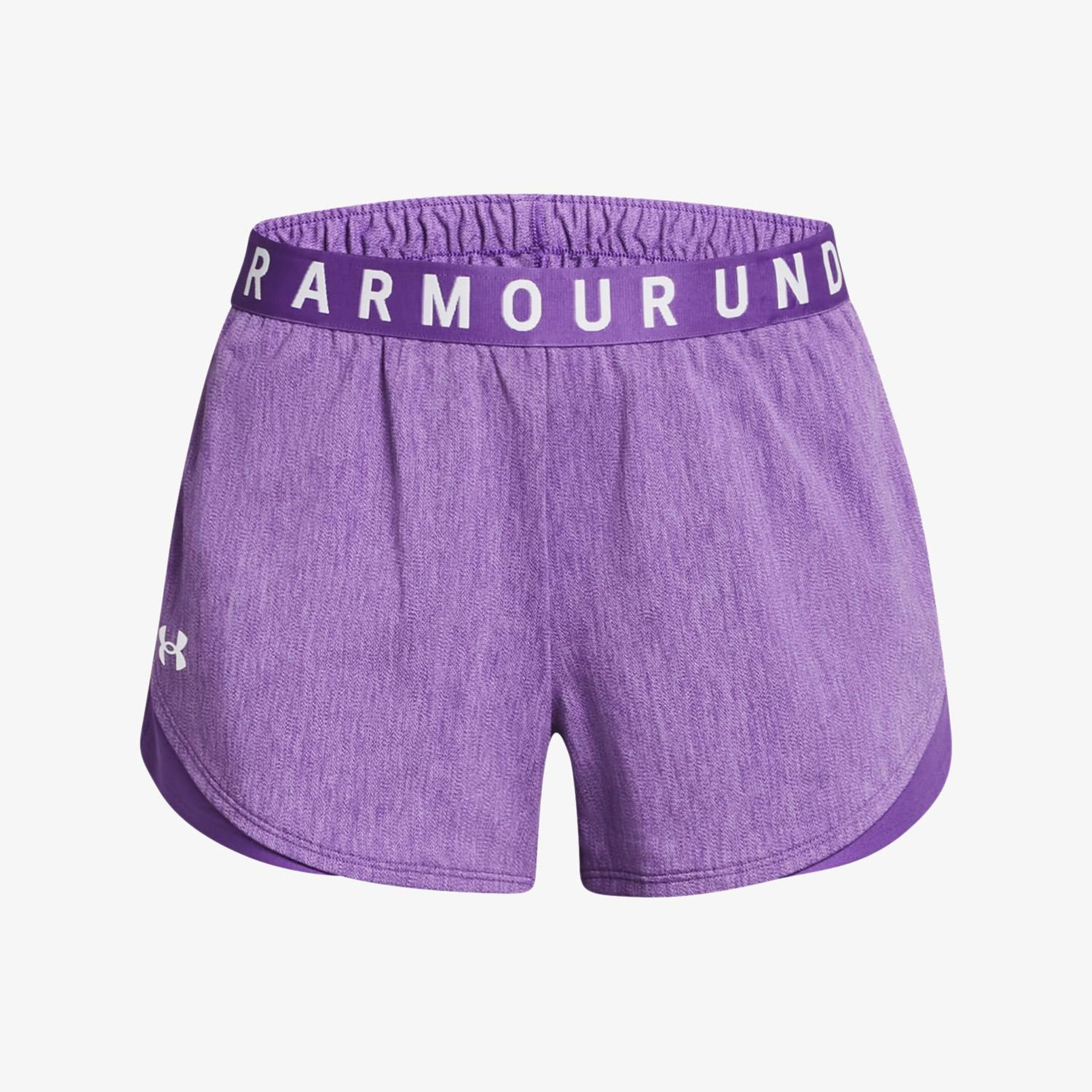 Under Armour Play Twist 3.0 Kadın Mor Antrenman Şortu