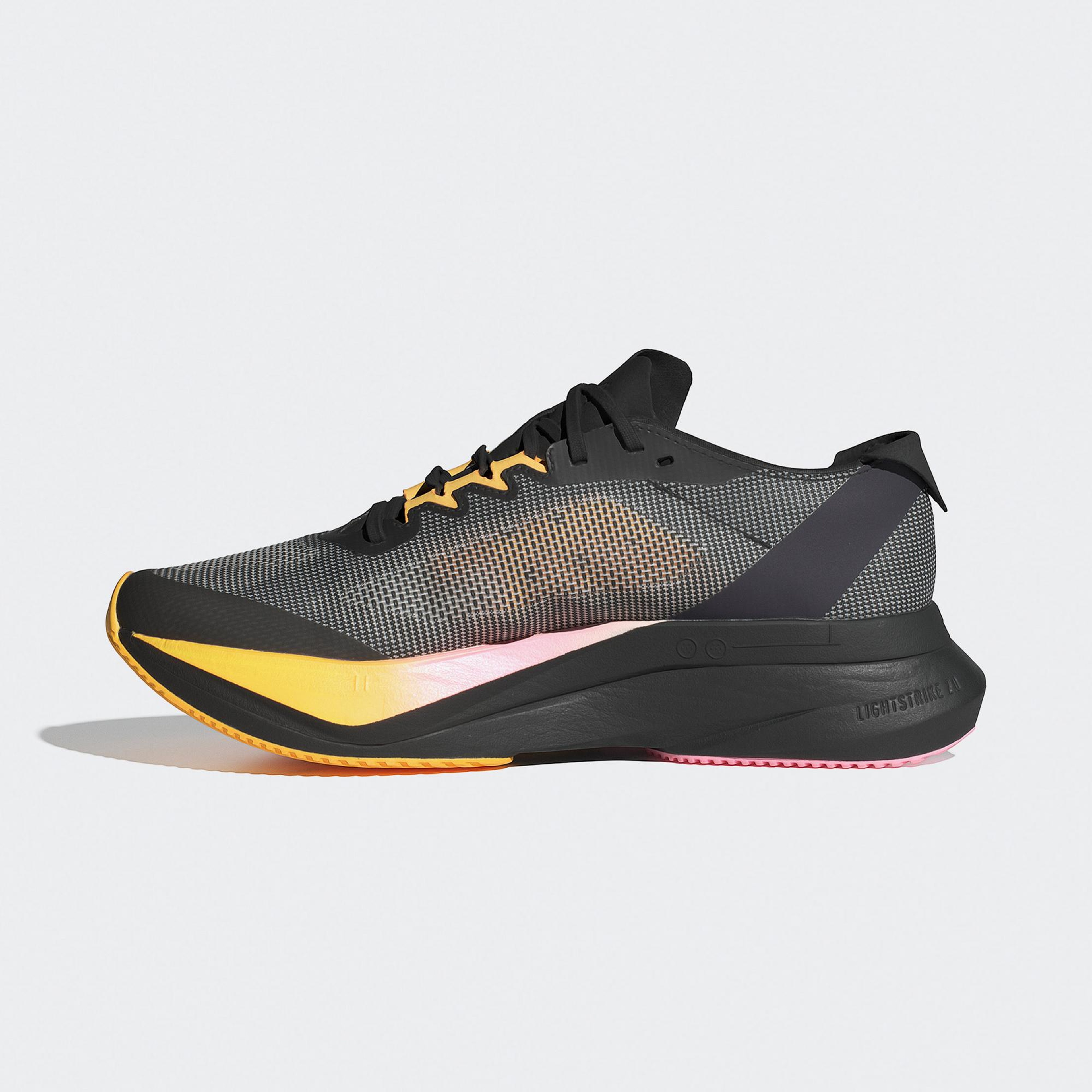 adidas Adizero Boston 12 Kadın Siyah Koşu Ayakkabısı