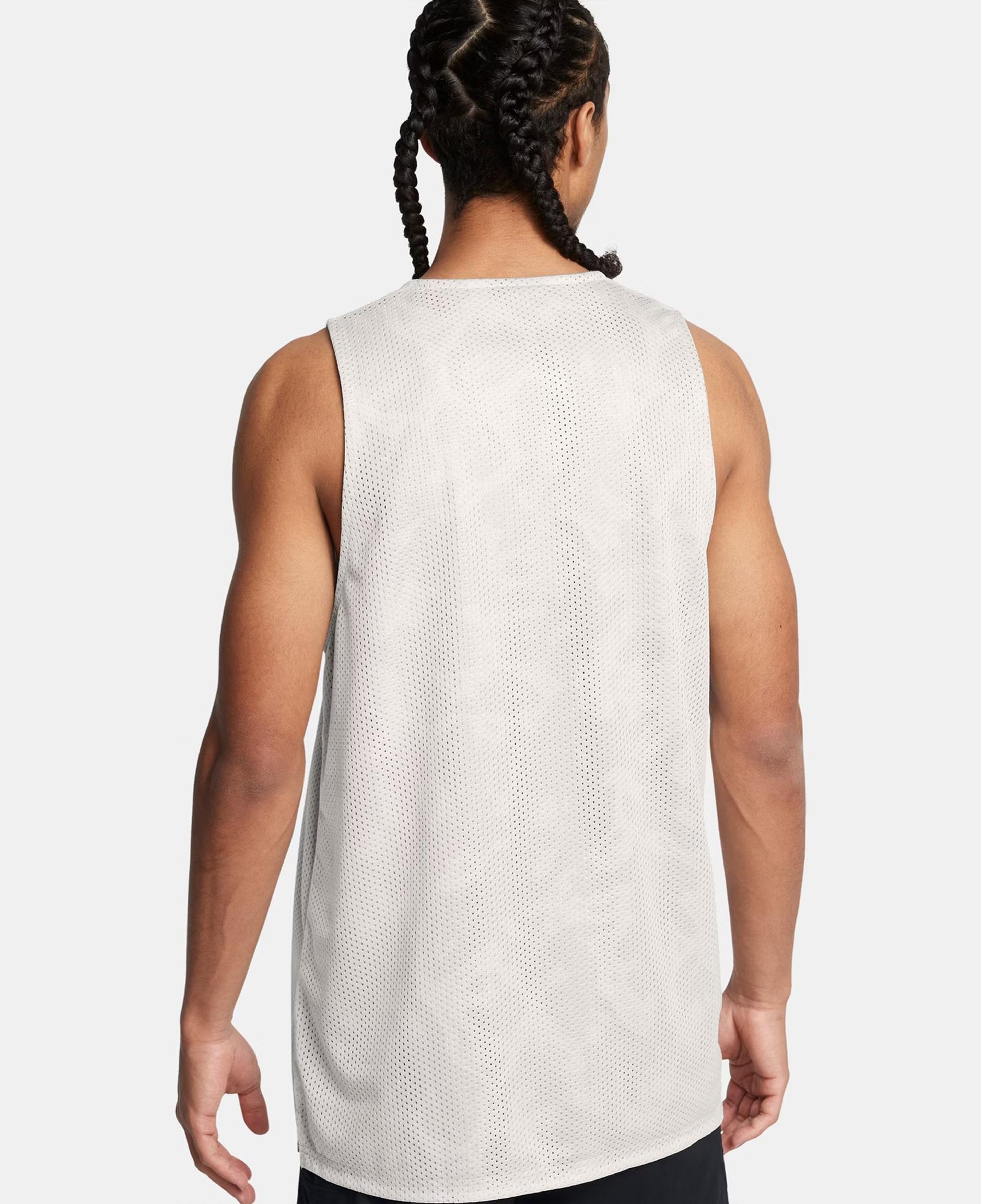 Under Armour Zone Çit Taraflı Erkek Beyaz Antrenman Atlet