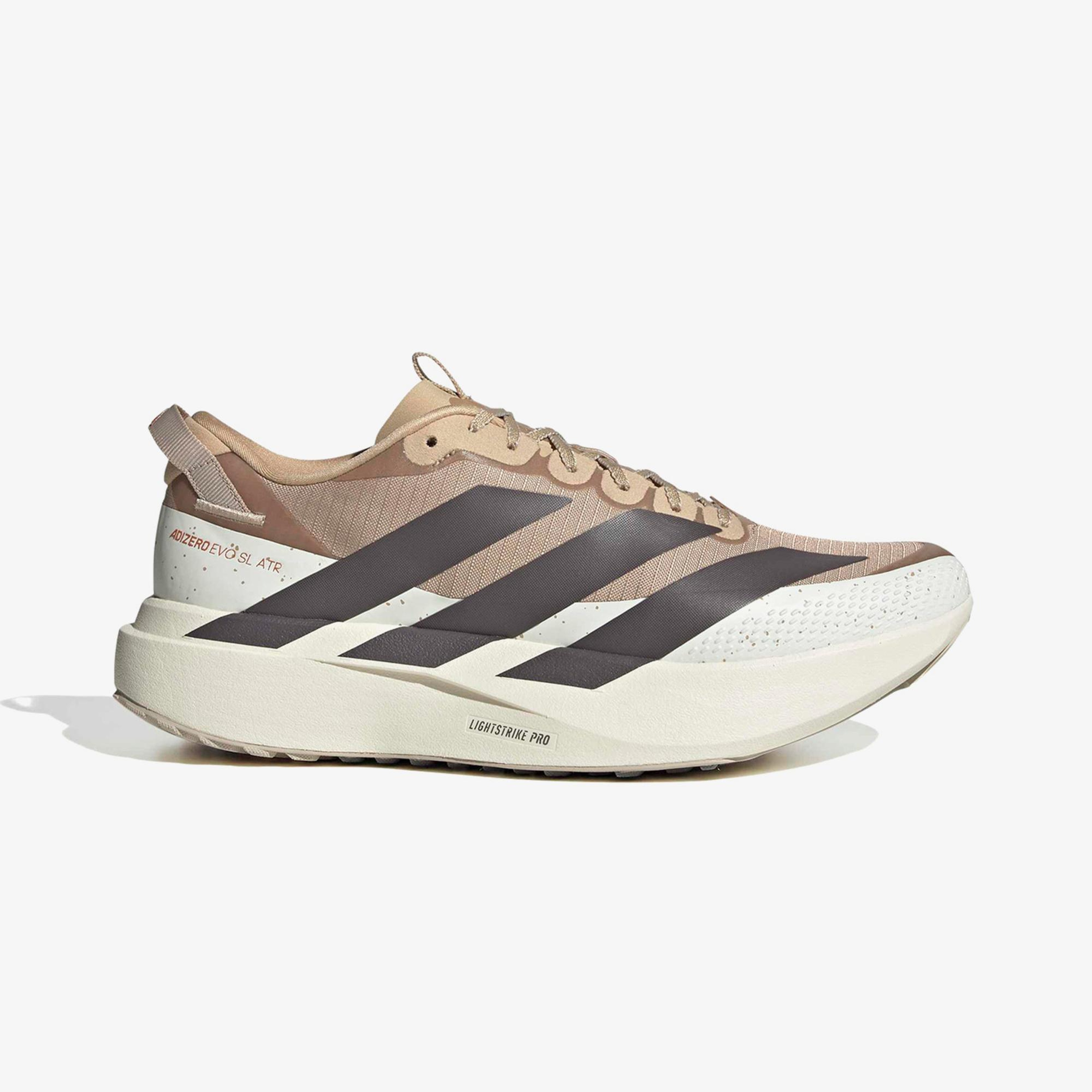 adidas Adizero Evo Sl Atr Erkek Bej Koşu Ayakkabısı
