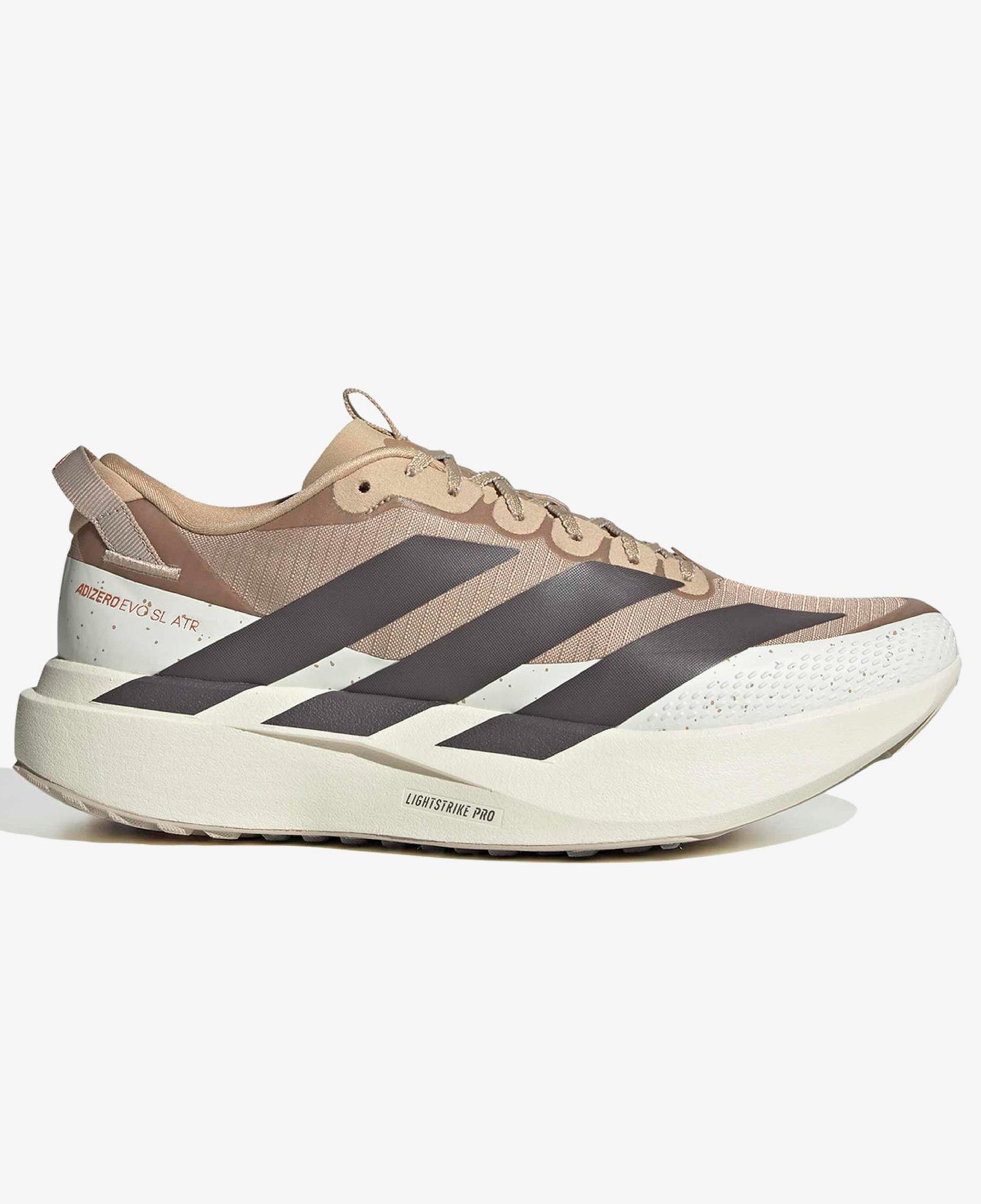 adidas Adizero Evo Sl Atr Erkek Bej Koşu Ayakkabısı
