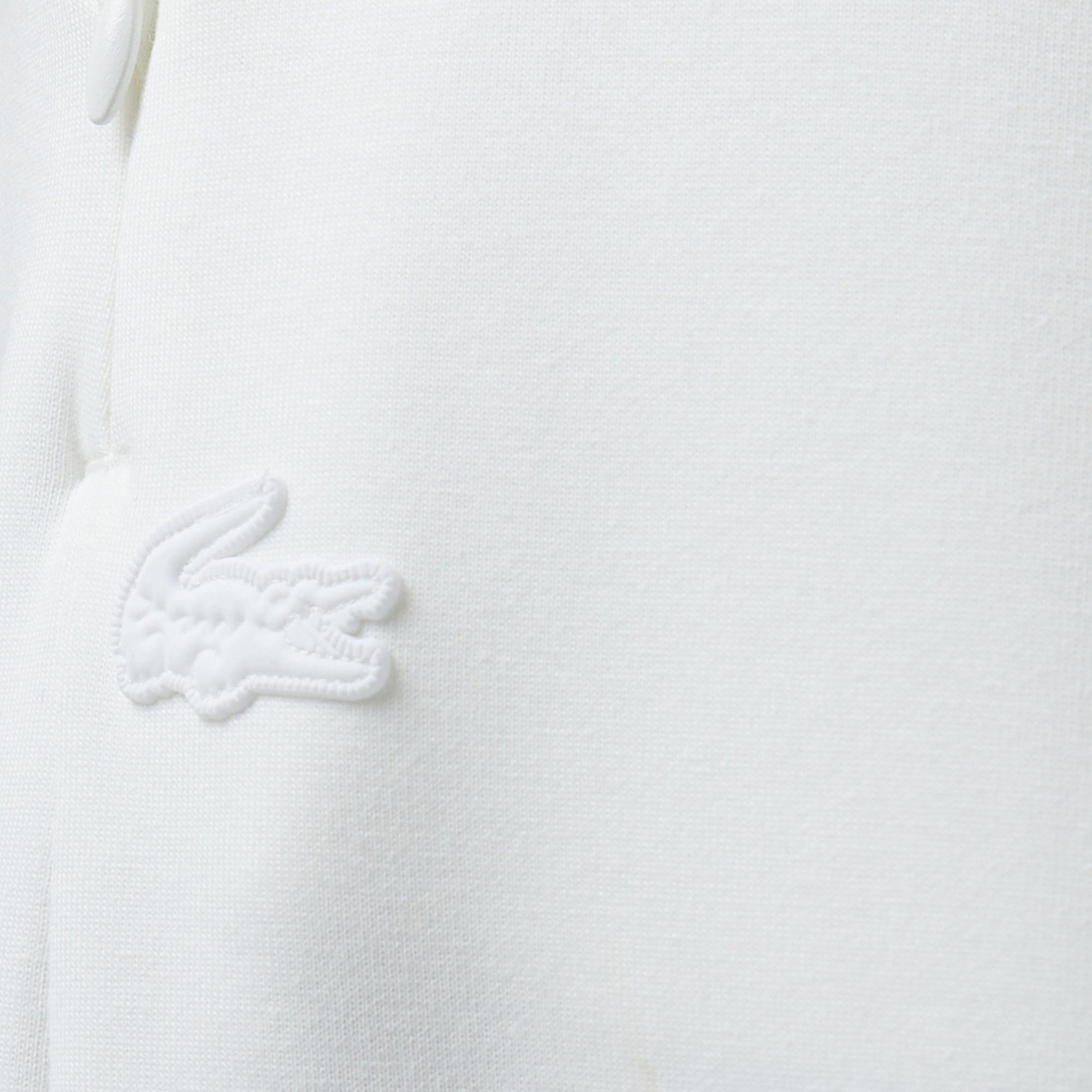 Lacoste House of SuperStep x Lacoste Kadın Beyaz Eşofman Altı