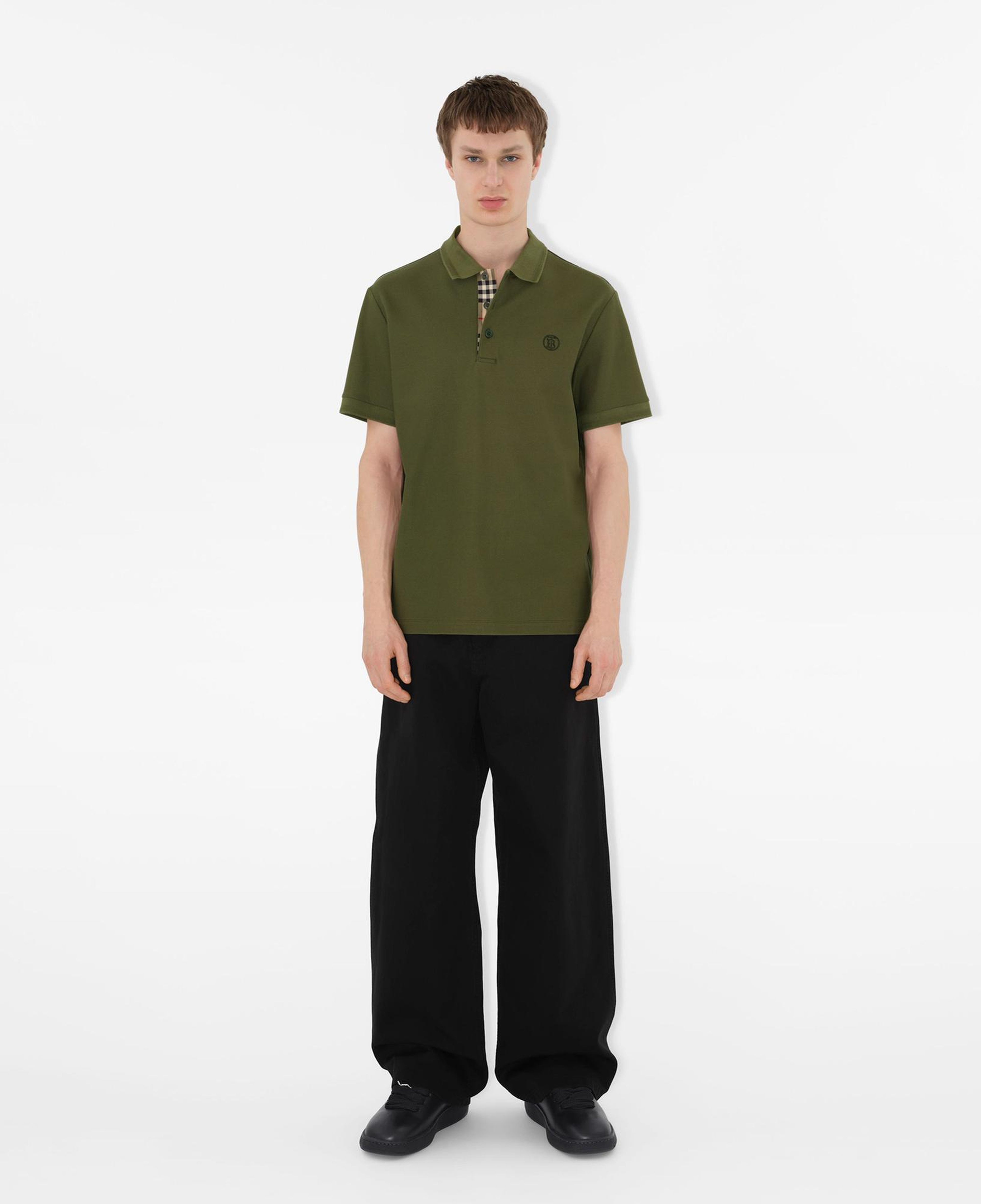 Burberry Erkek Yeşil Polo