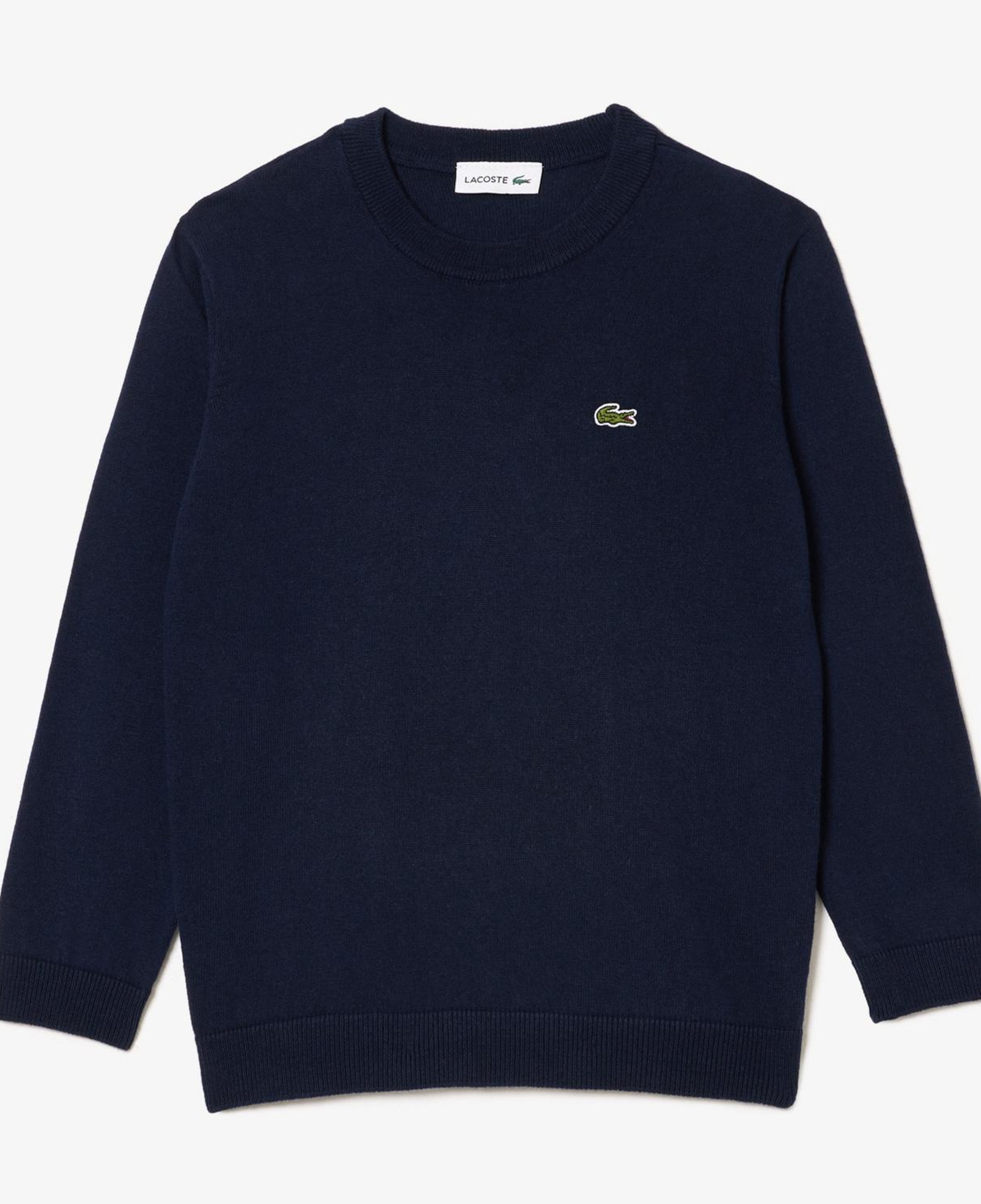 Çocuk Bisiklet Yaka Lacivert Triko