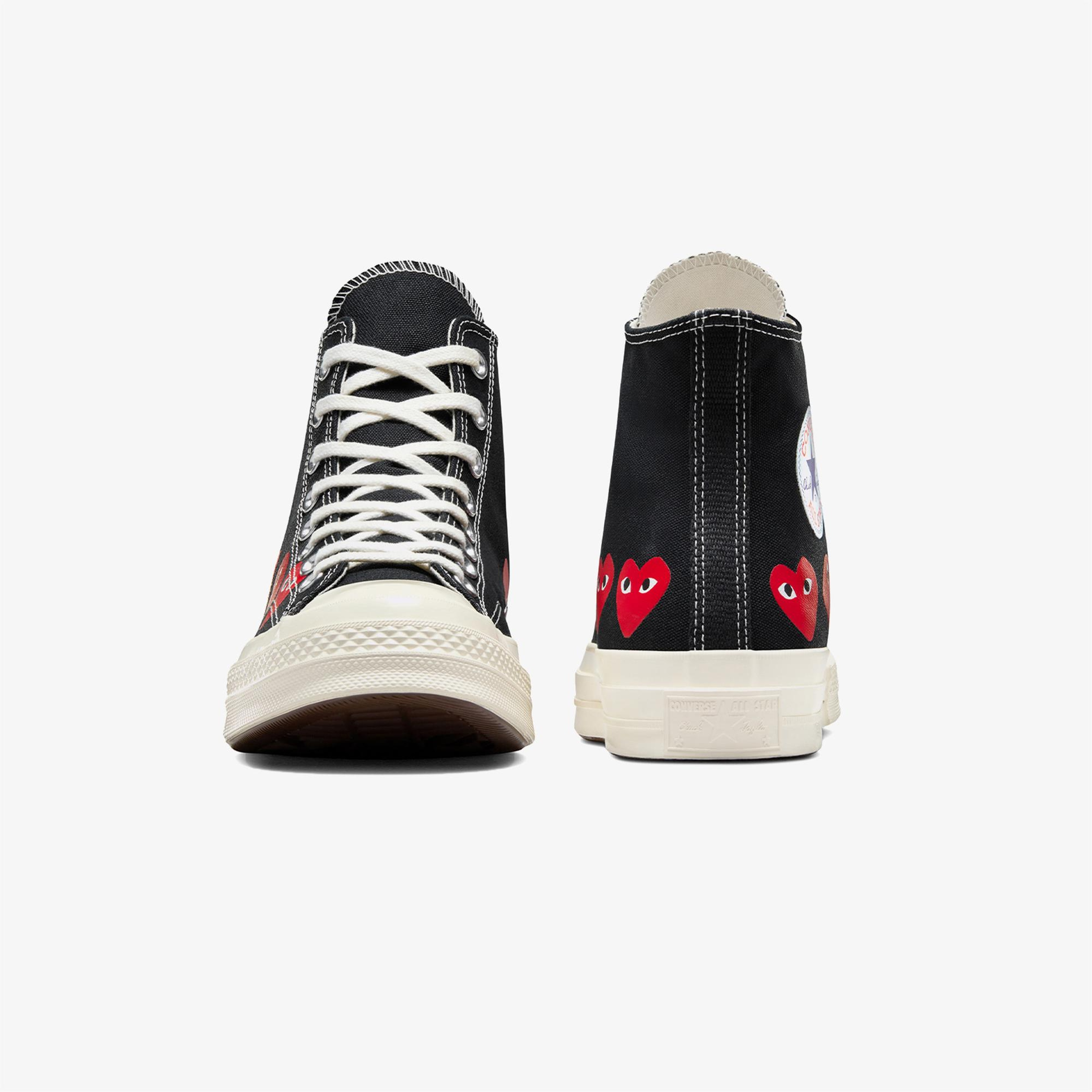 Converse X Comme Des Garçons Play Chuck 70 Unisex Siyah Sneaker