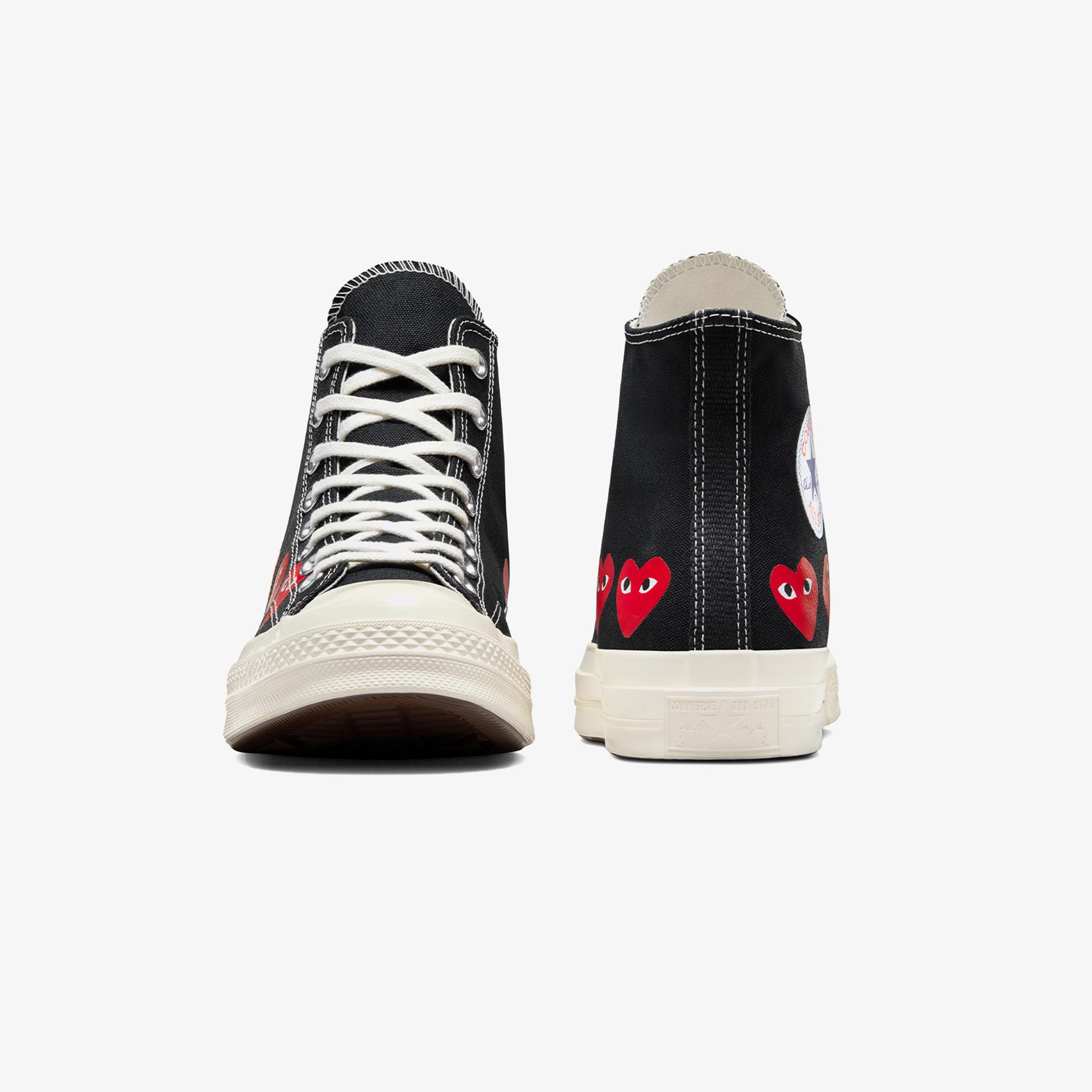 Converse X Comme Des Garçons Play Chuck 70 Unisex Siyah Sneaker