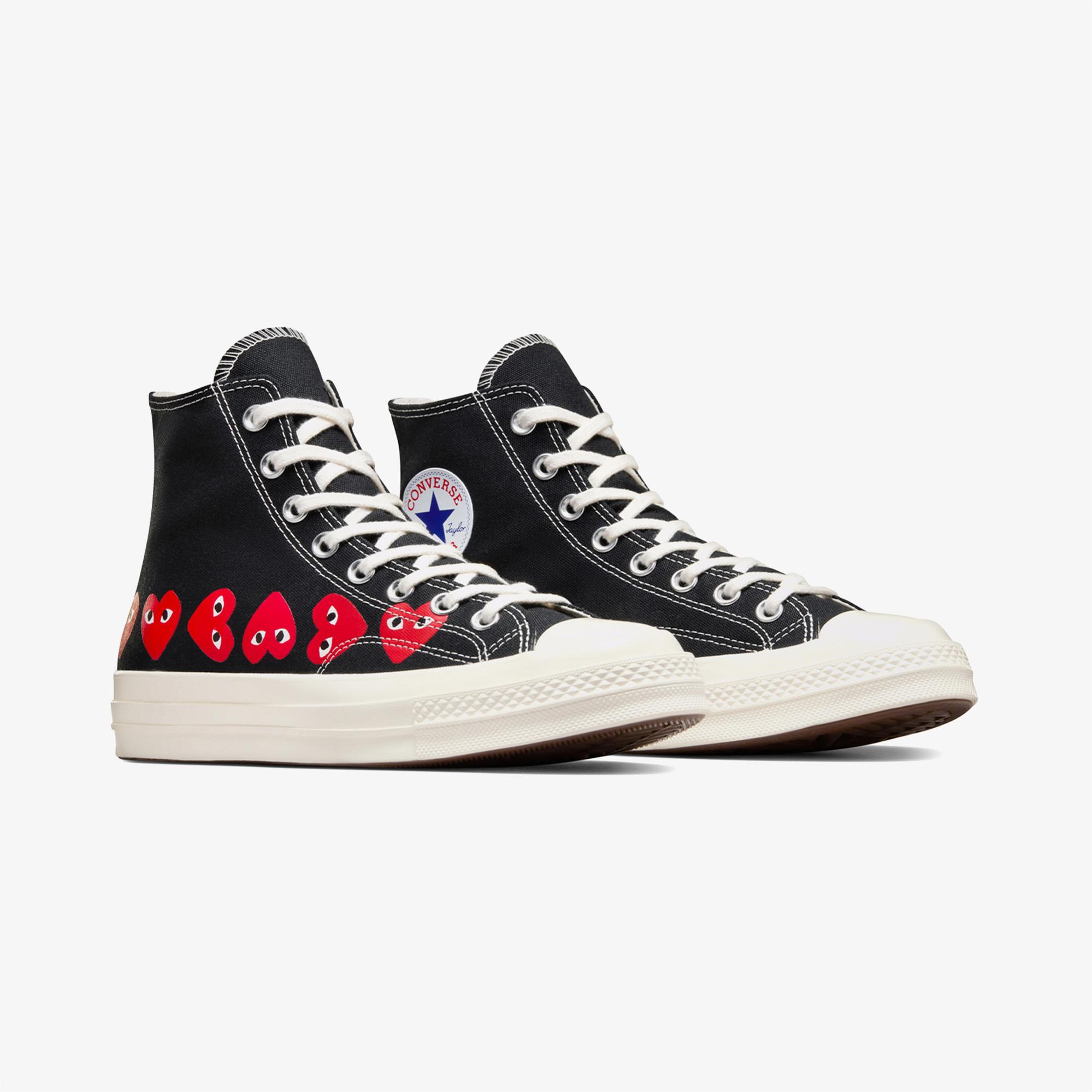 Converse X Comme Des Garçons Play Chuck 70 Unisex Siyah Sneaker