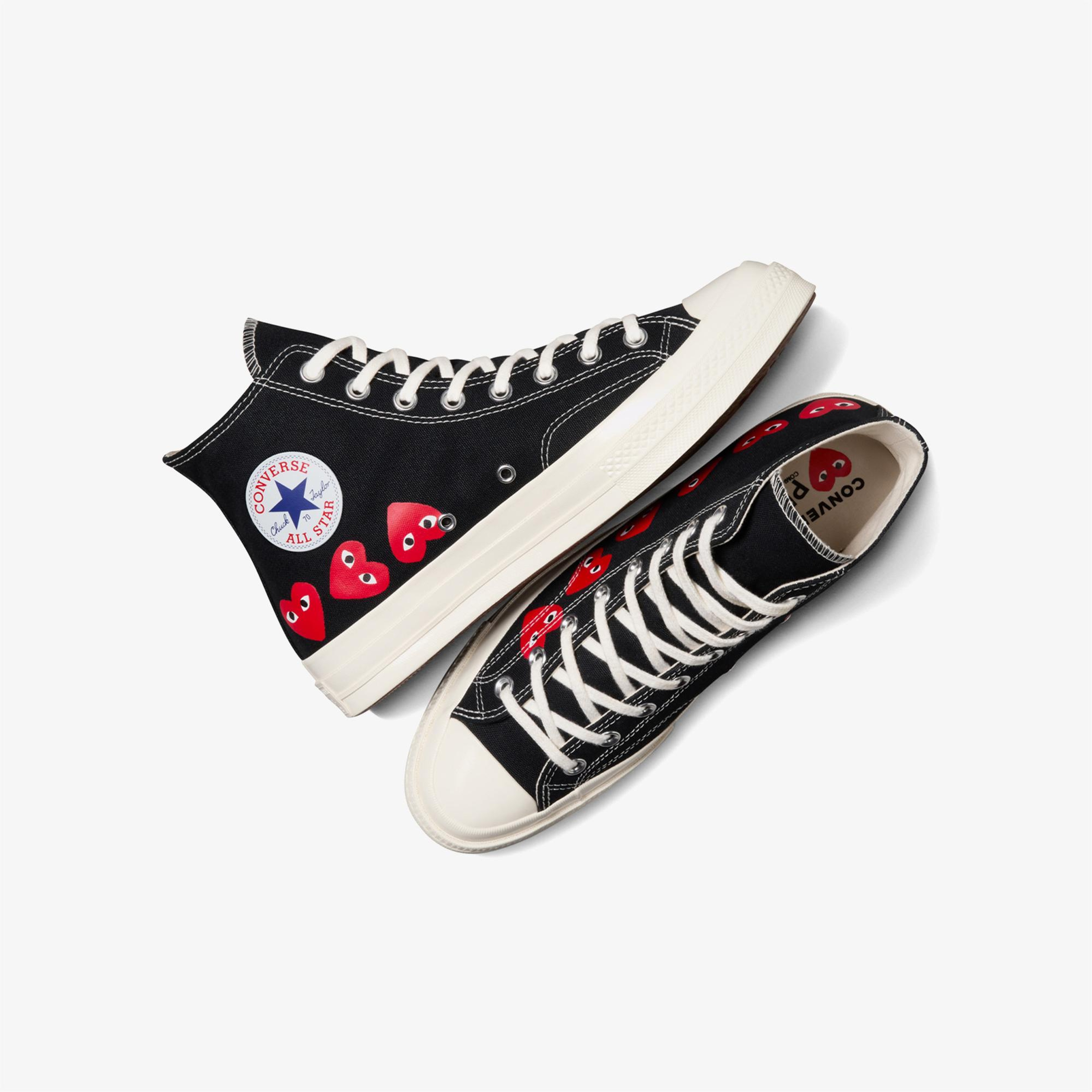 Converse X Comme Des Garçons Play Chuck 70 Unisex Siyah Sneaker