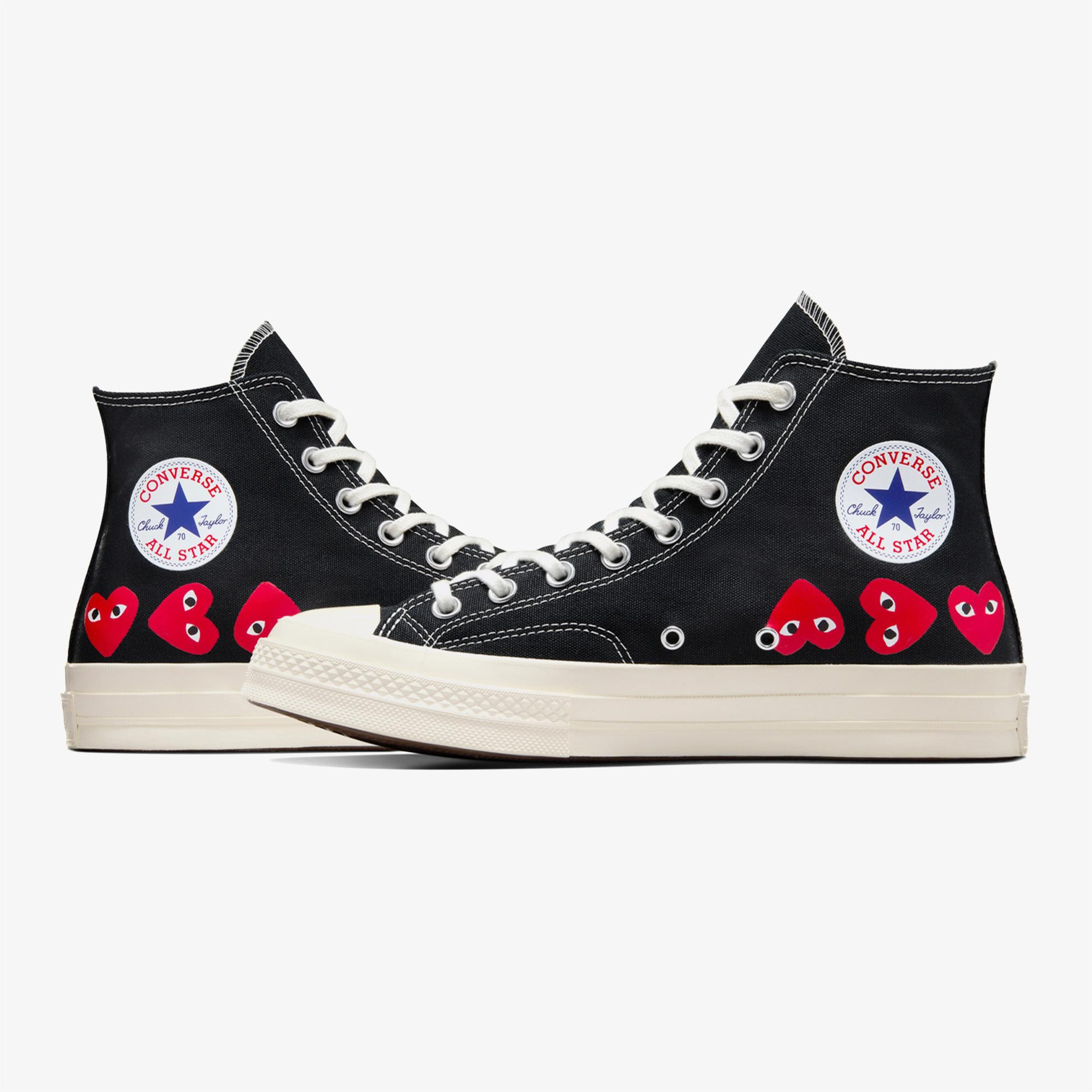 Converse X Comme Des Garçons Play Chuck 70 Unisex Siyah Sneaker