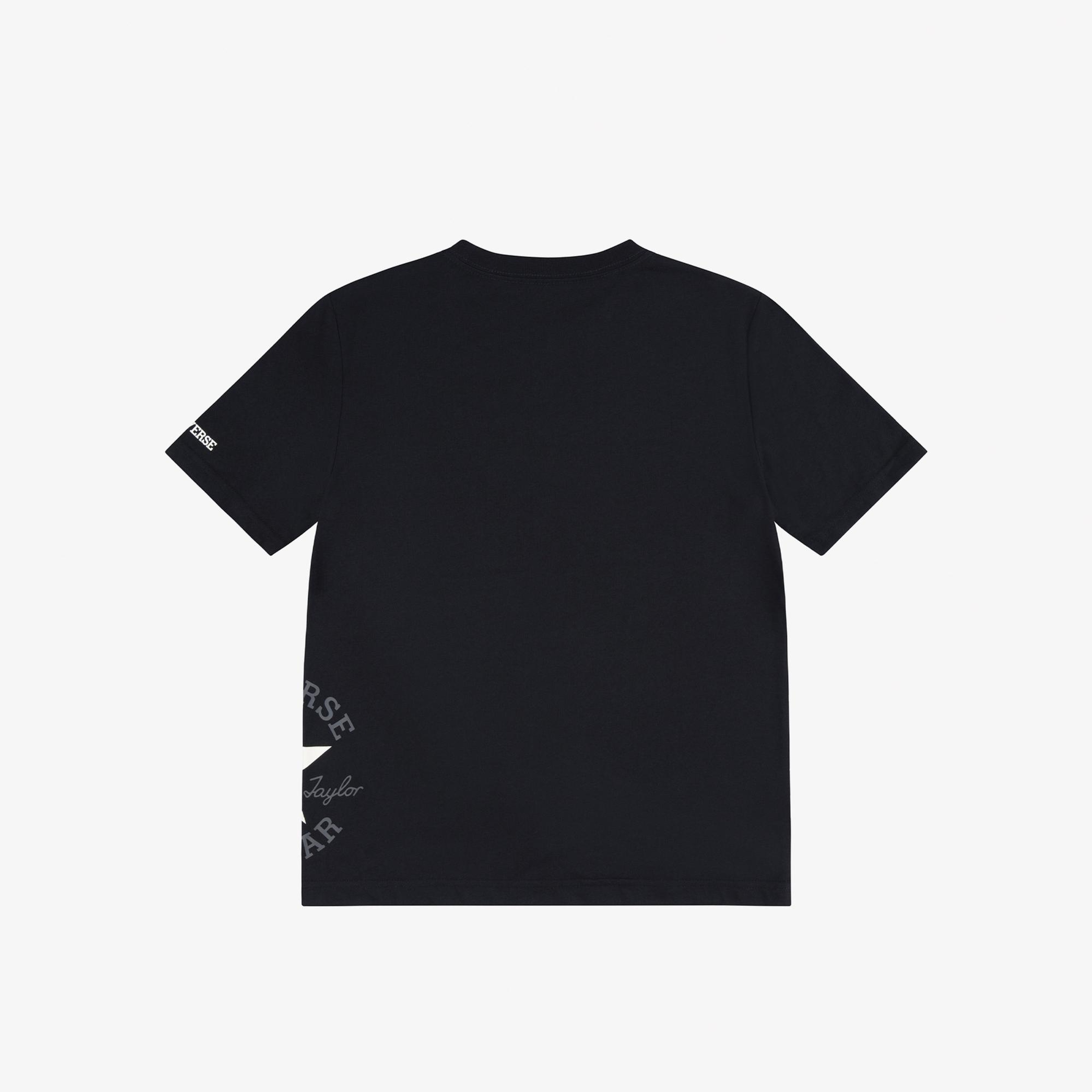 Converse Erkek Çocuk Siyah T-Shirt