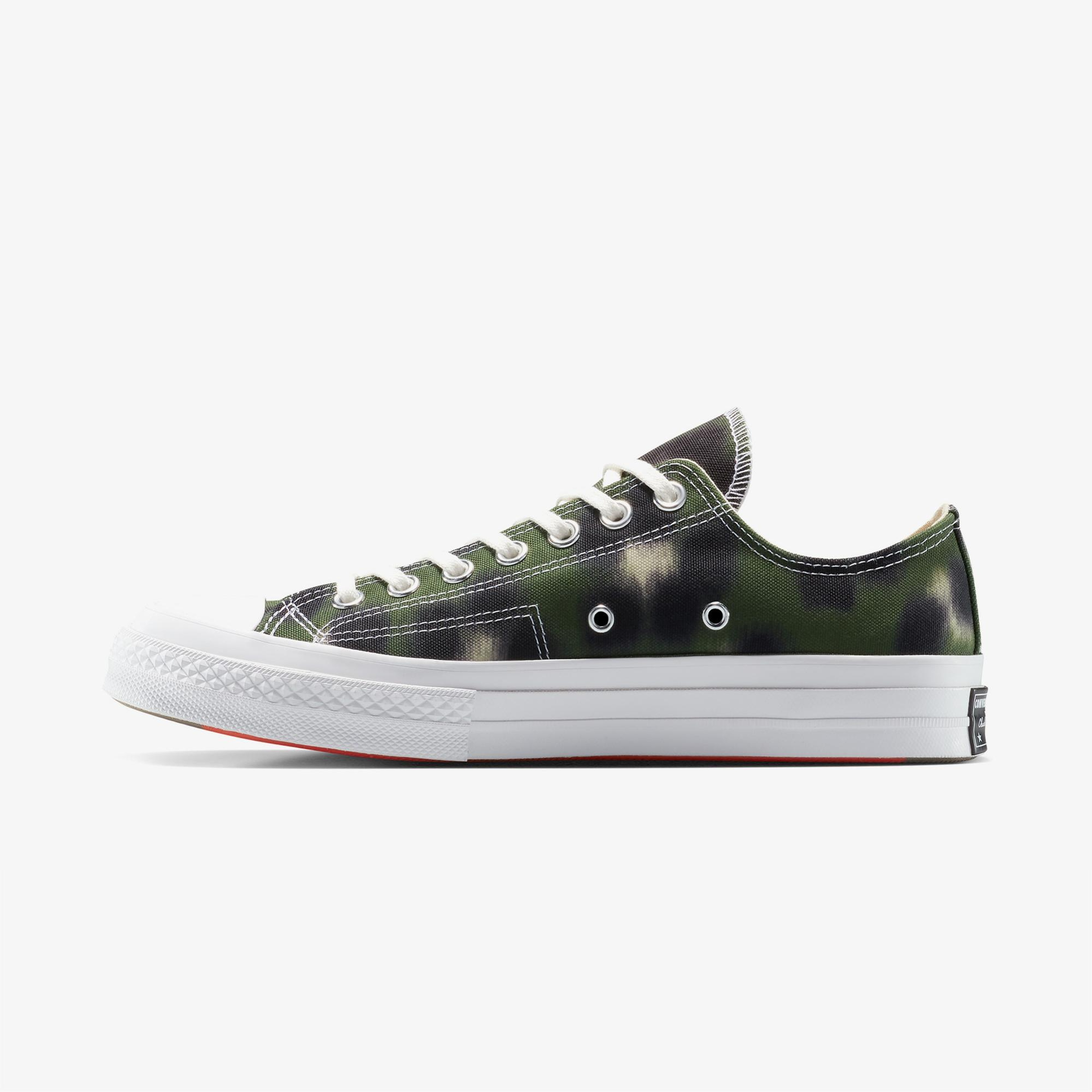 Converse x Kenzo Unisex Yeşil Chuck 70 Sneaker