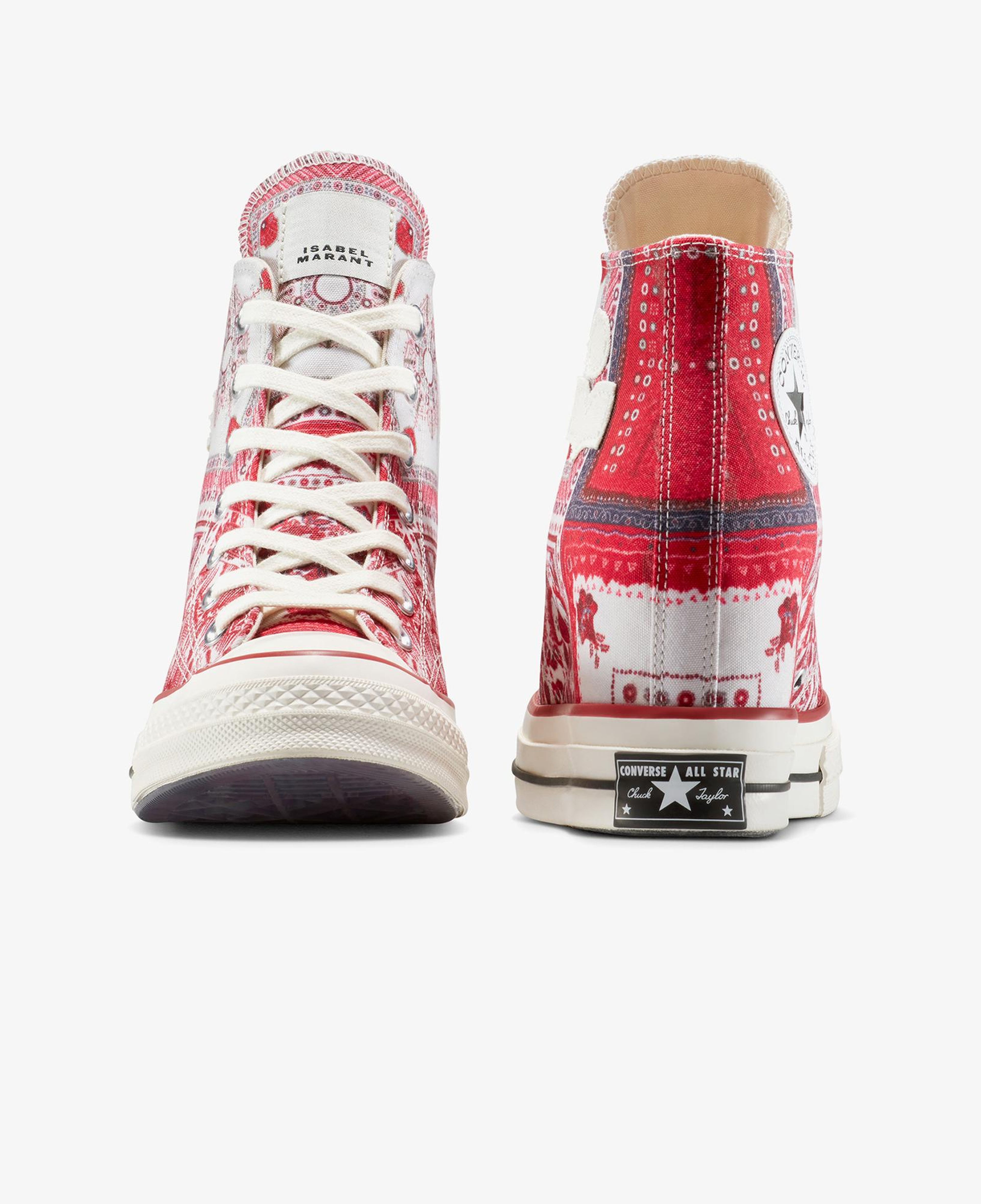 Converse x Isabel Marant Kadın Krem Chuck 70 Wedge Sneaker