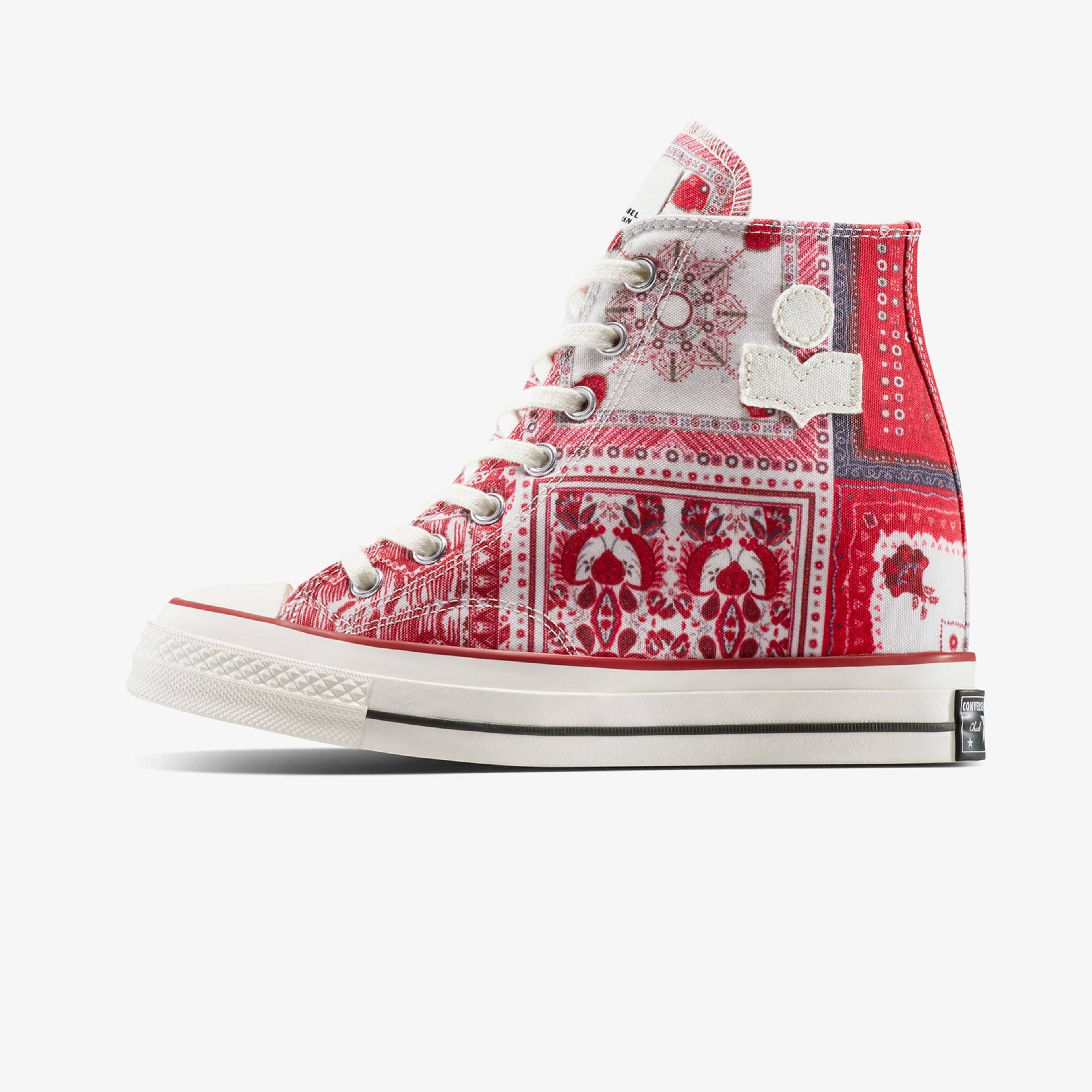 Converse x Isabel Marant Kadın Krem Chuck 70 Wedge Sneaker