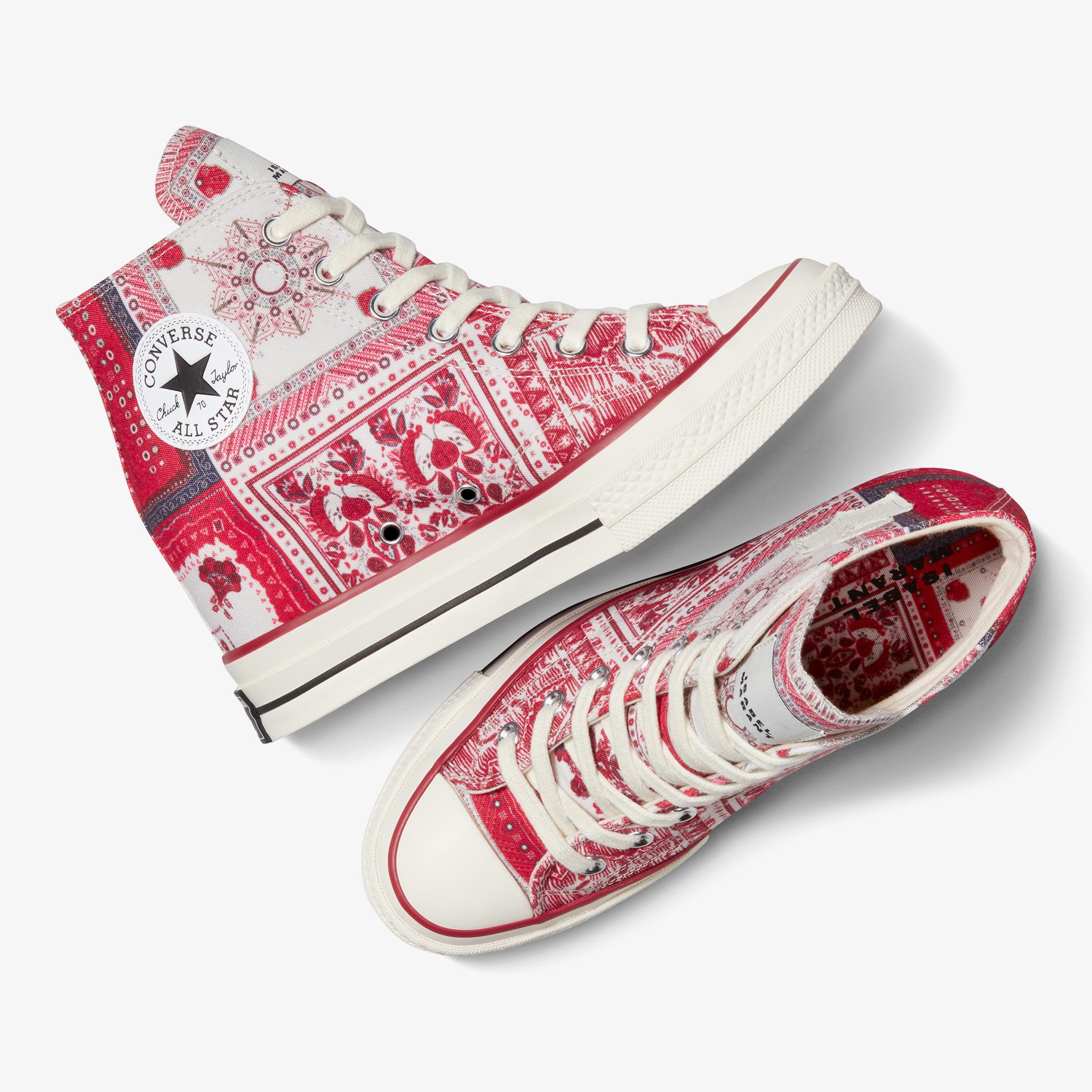 Converse x Isabel Marant Kadın Krem Chuck 70 Wedge Sneaker