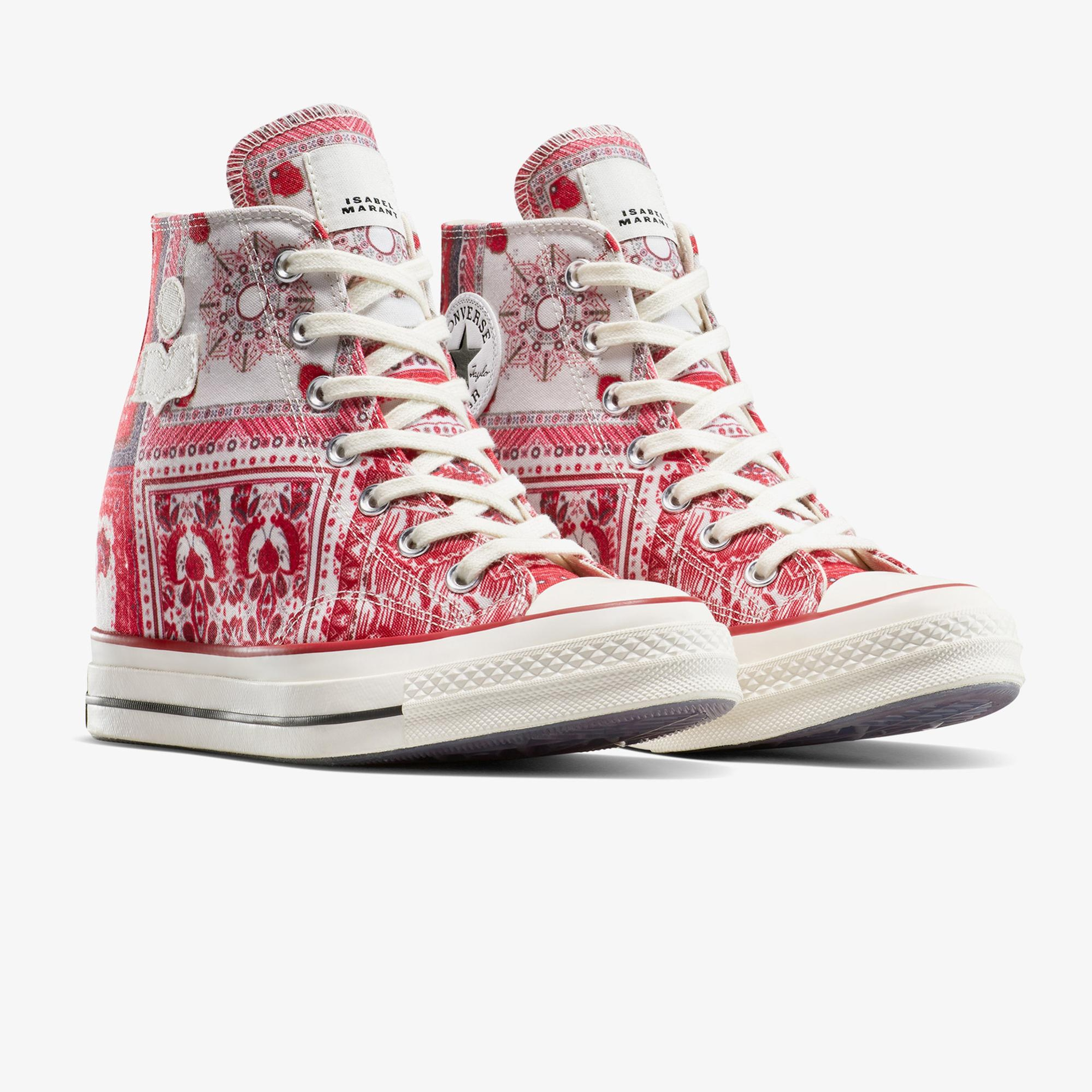 Converse x Isabel Marant Kadın Krem Chuck 70 Wedge Sneaker
