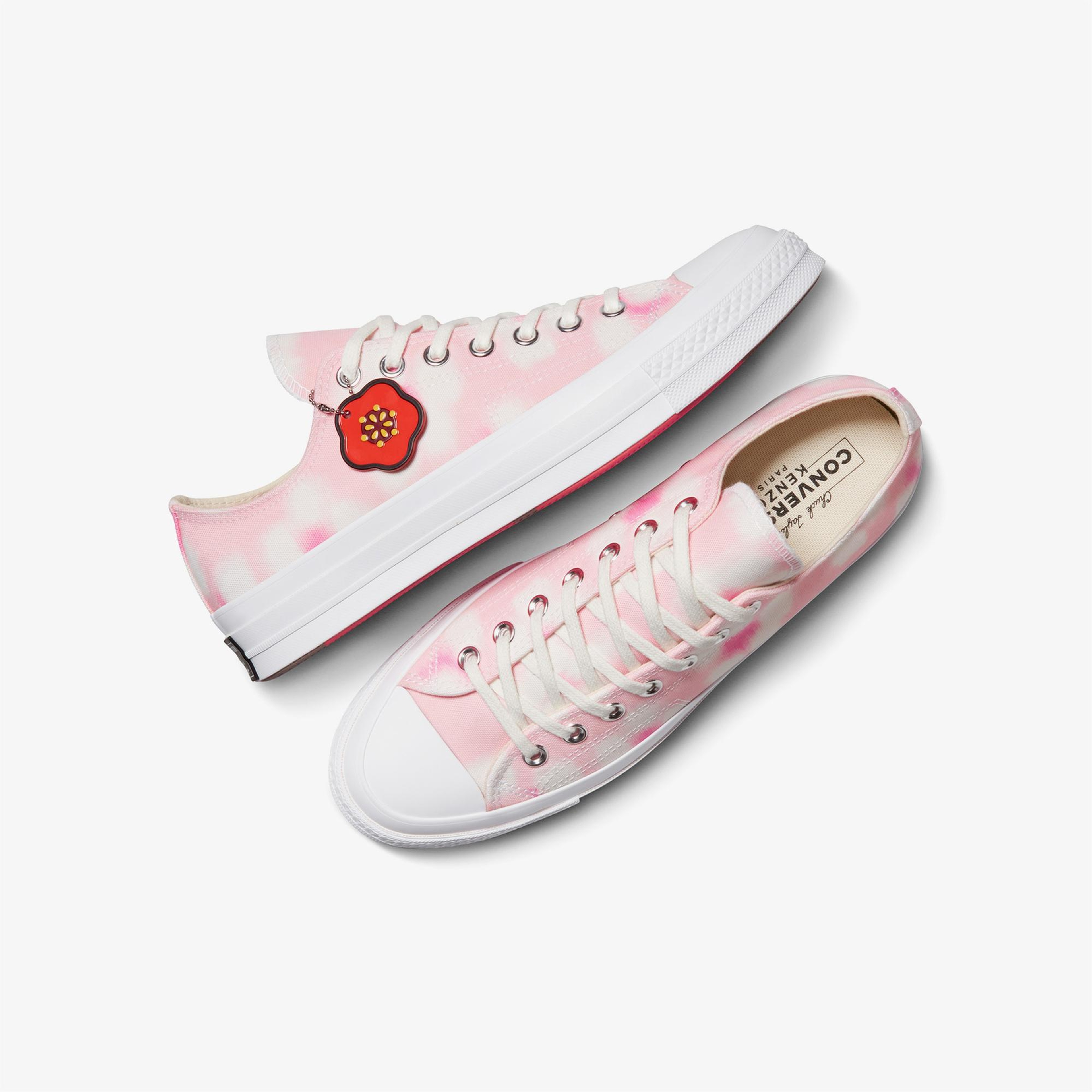 Converse x Kenzo Unisex Pembe Chuck 70 Sneaker