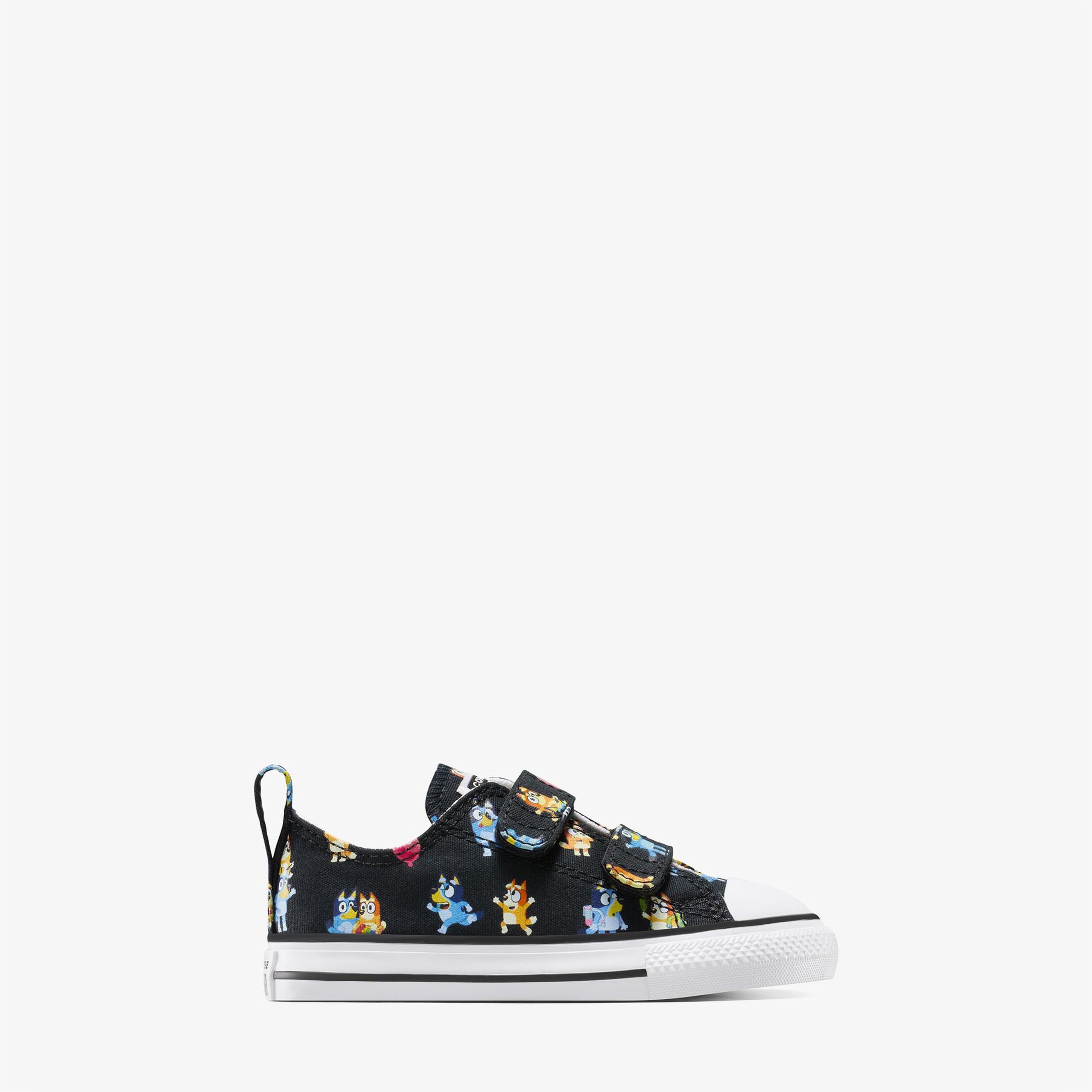 Converse x Bluey Chuck Taylor All Star 2V Bebek Siyah Sneaker