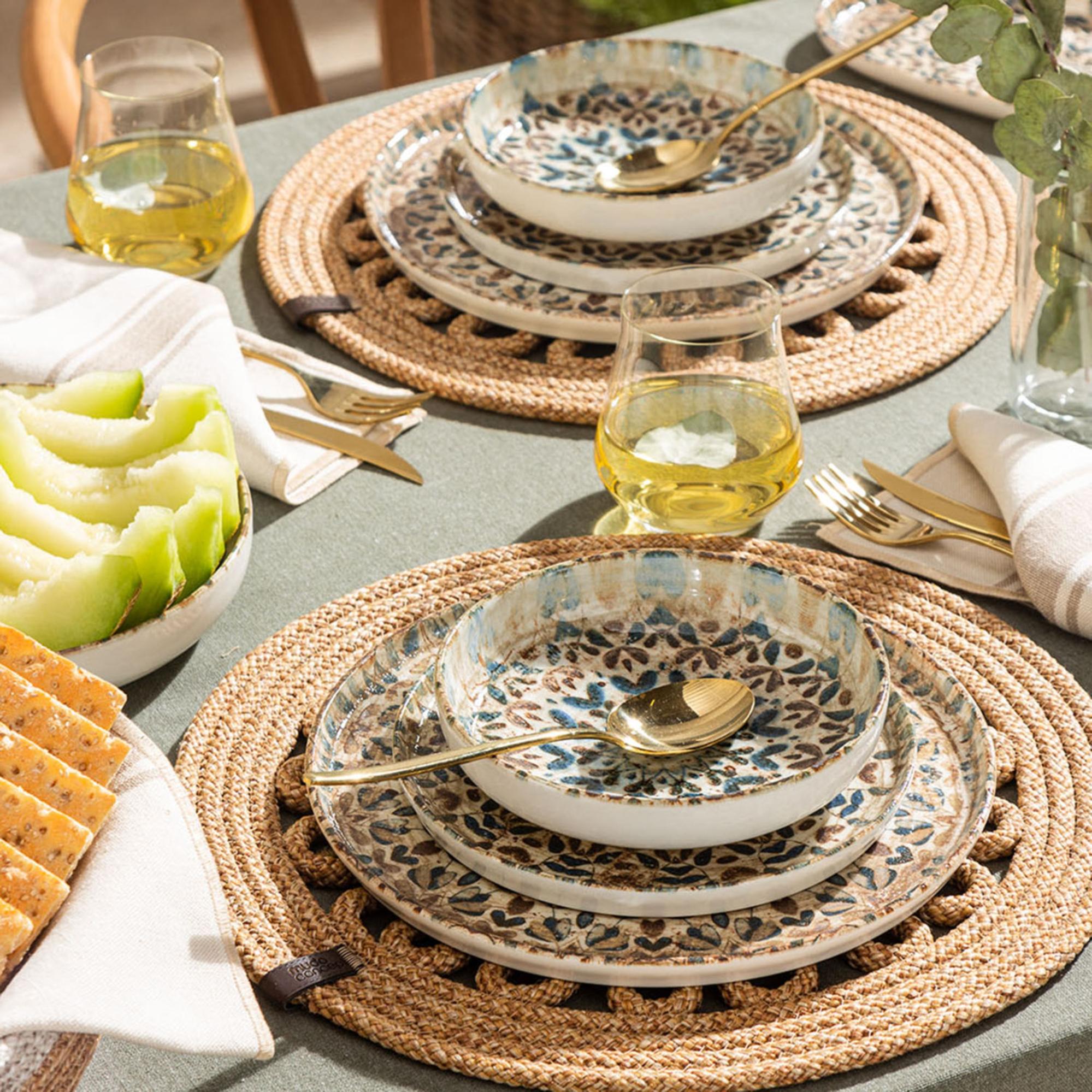 EPHESUS DÜZ KAYIK TABAK 25CM