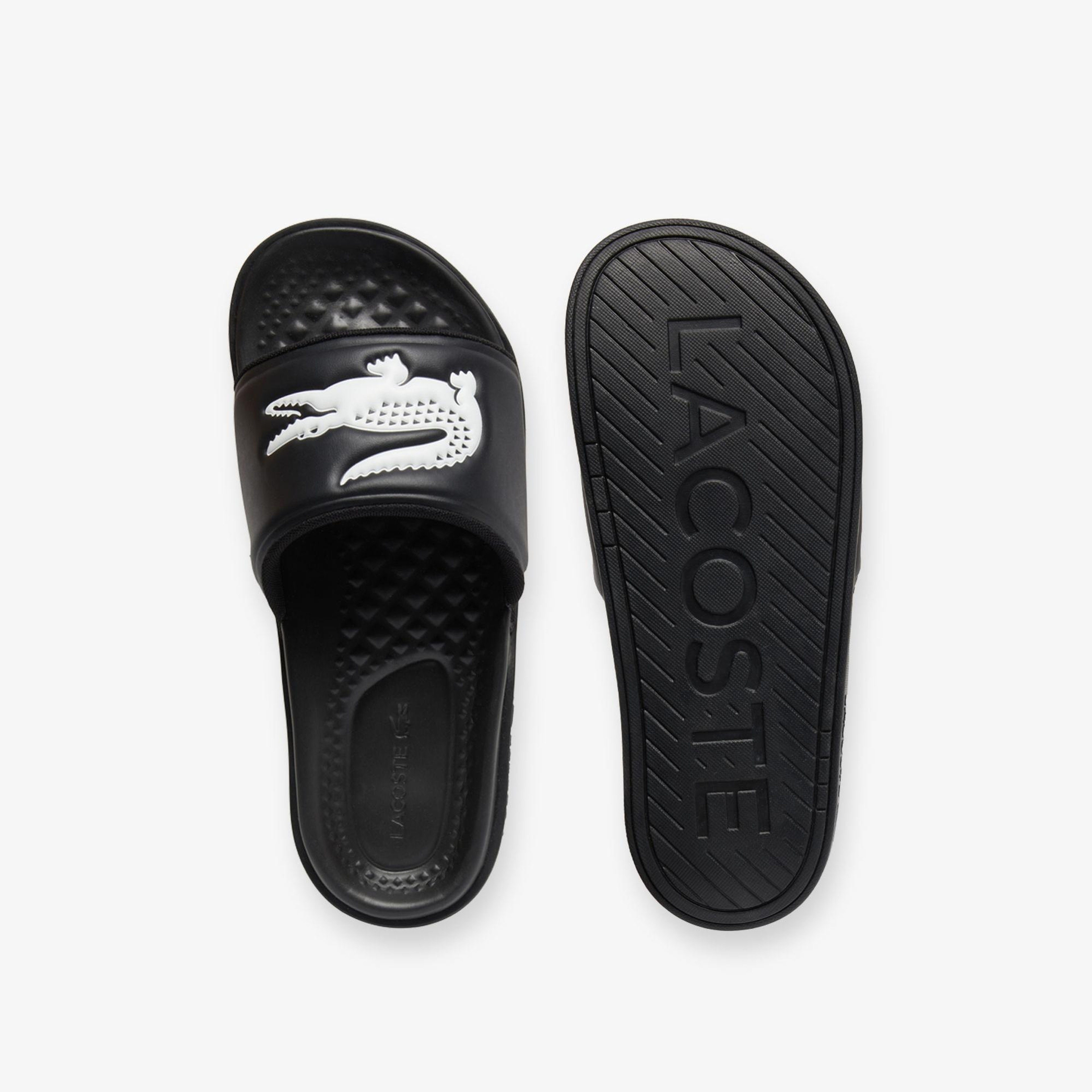 Lacoste Serve Slide Dual Erkek Siyah Terlik