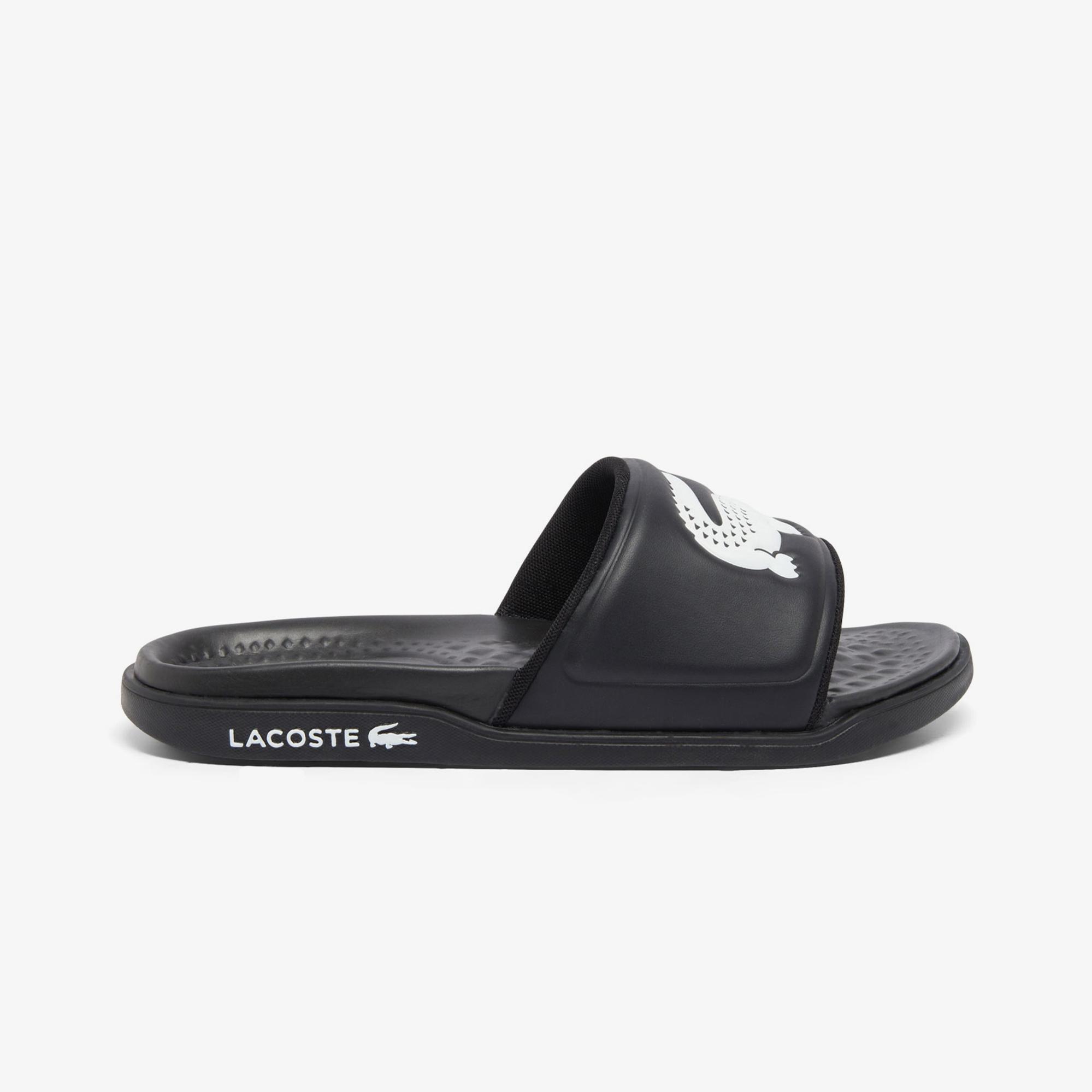 Lacoste Serve Slide Dual Erkek Siyah Terlik