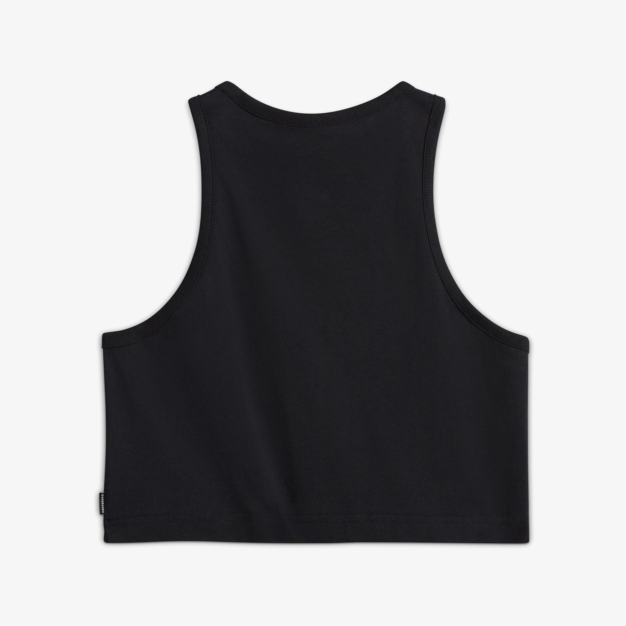 Converse Kadın Siyah T-Shirt