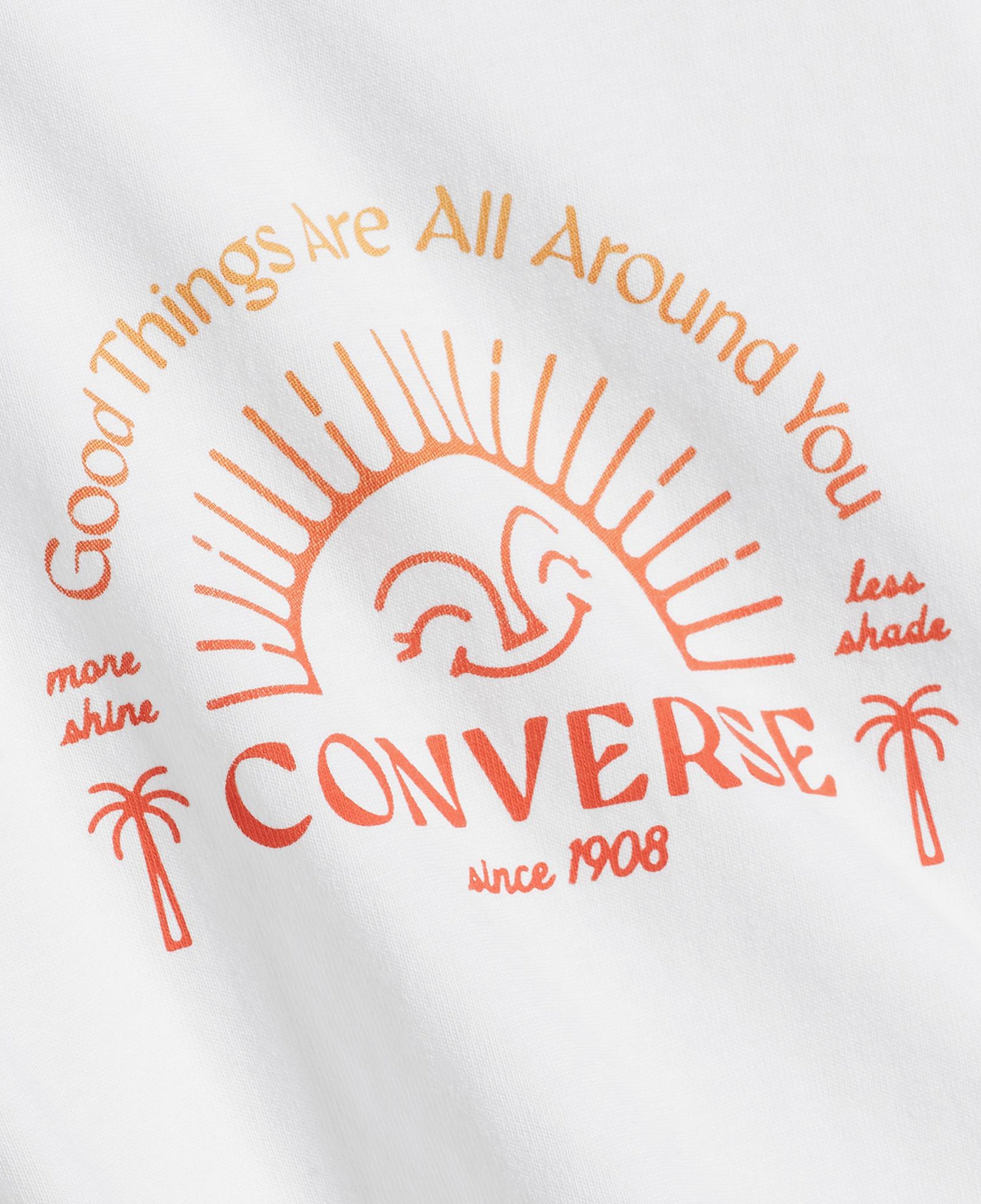 Converse Kadın Beyaz T-Shirt