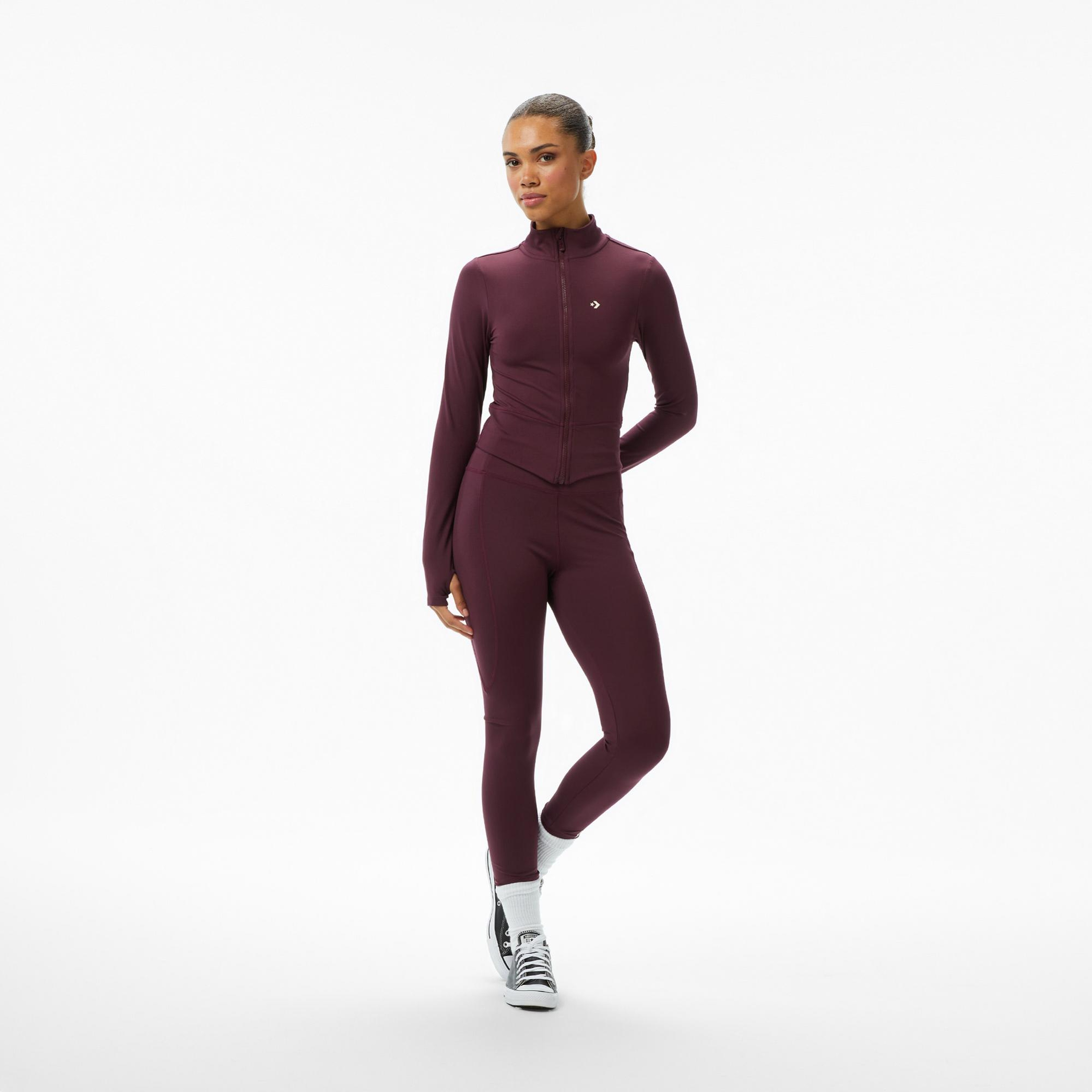 Converse Kadın Bordo Tayt