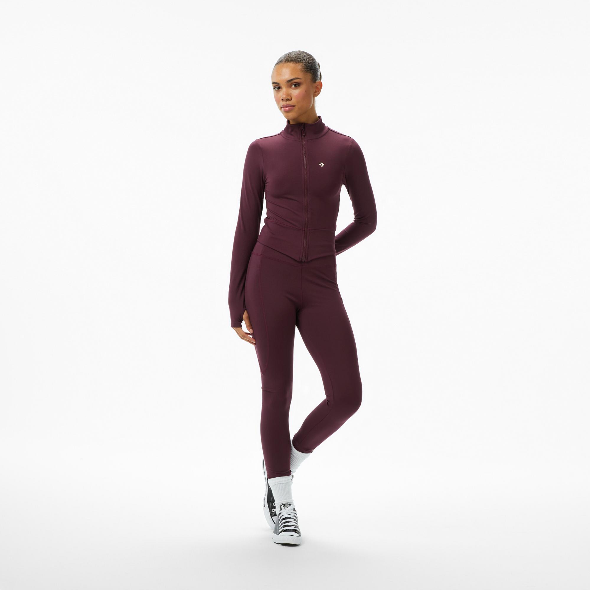 Converse Kadın Bordo Tayt