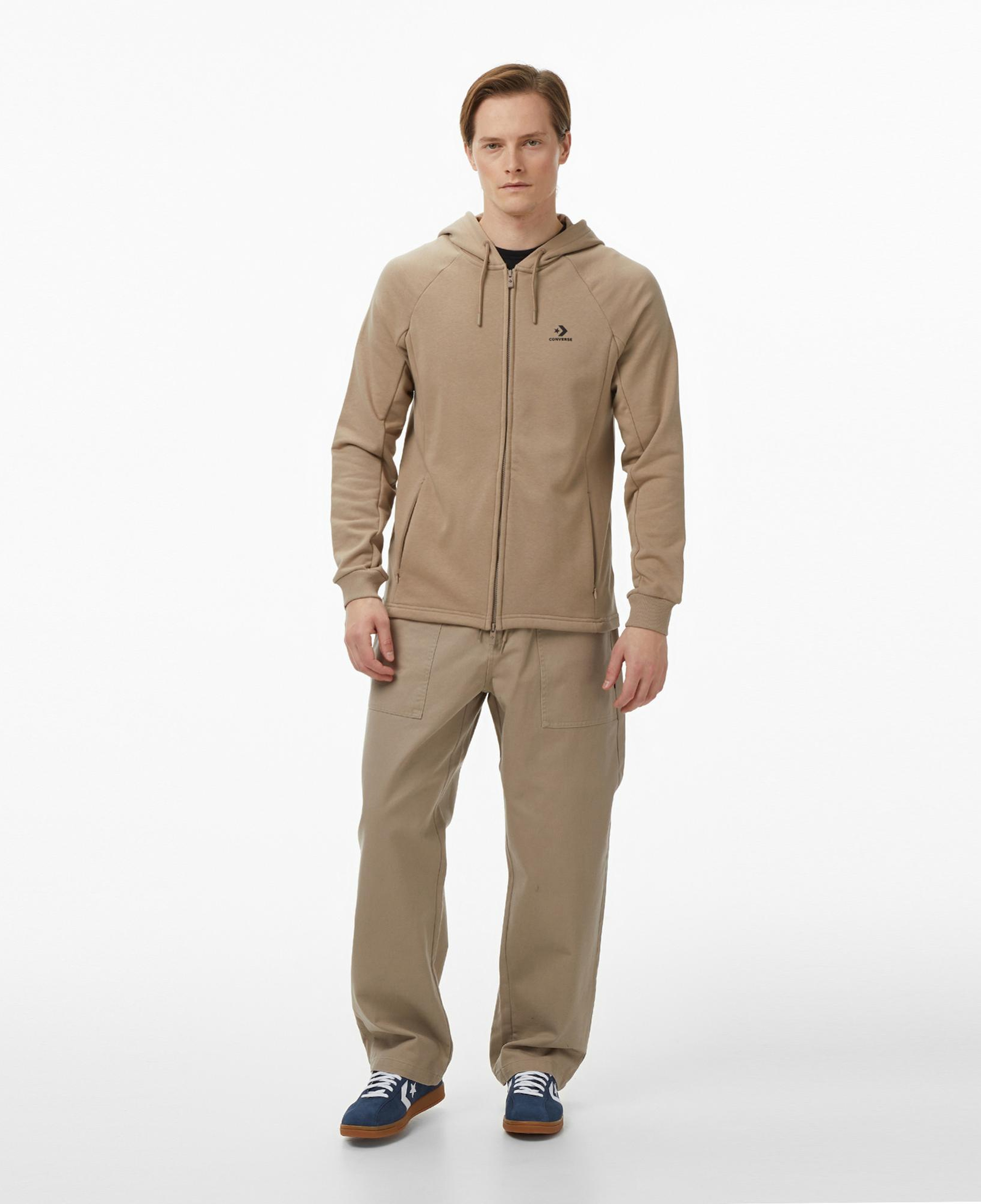 Converse Erkek Bej Sweatshirt